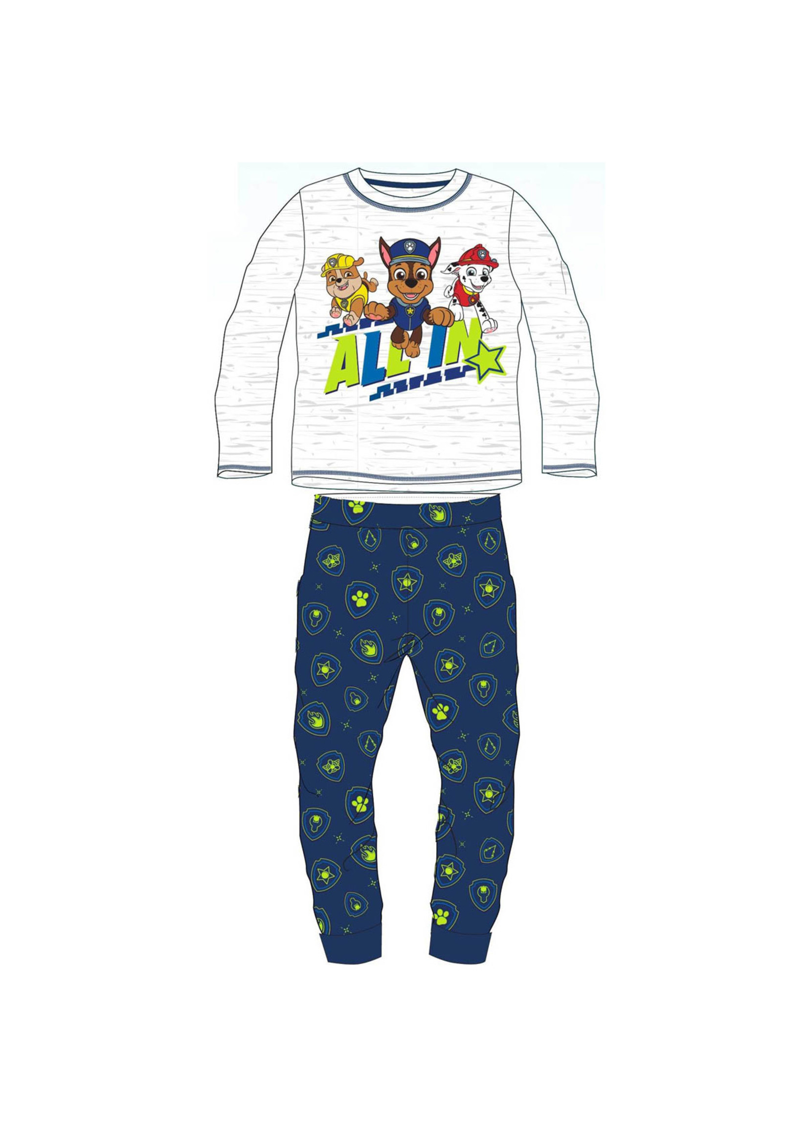 Nickelodeon Paw Patrol Pajamas from Nickelodeon Grey-Navy Blue