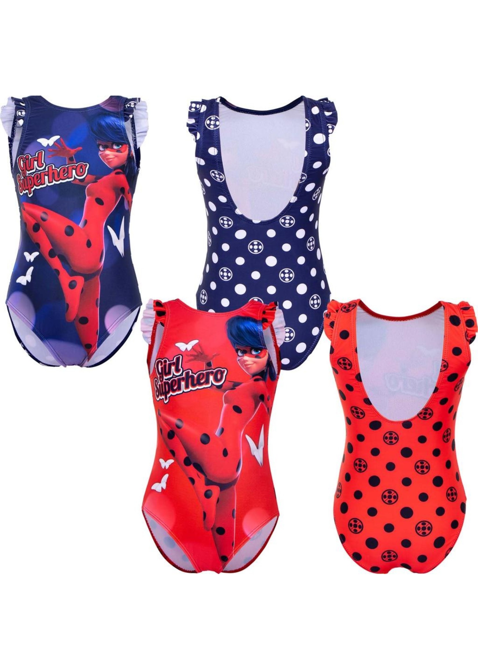 Miraculous Ladybug swimsuit from Miraculous navy blue