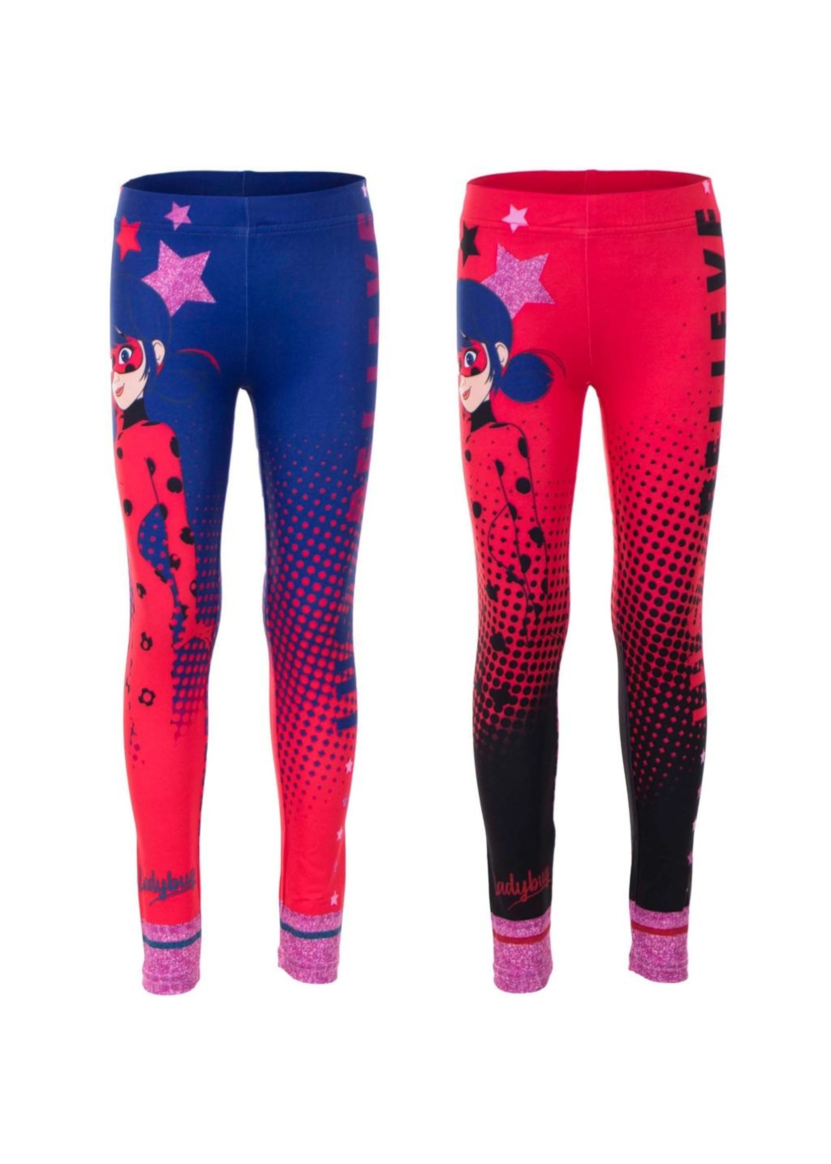 Miraculous Legginsy Biedronka od Miraculous czerwone