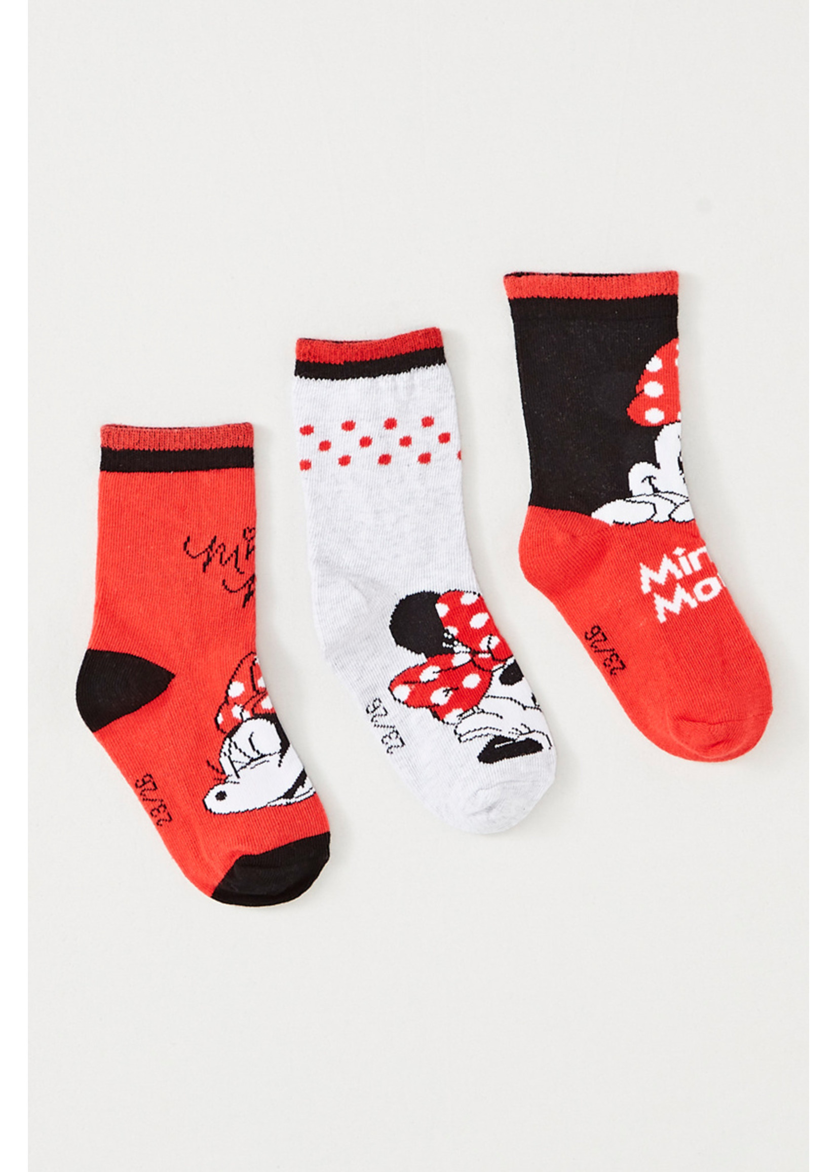 Disney Minnie Mouse socks from Disney 3 pack