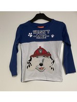 Nickelodeon Longsleeve Paw Patrol blauw dicht