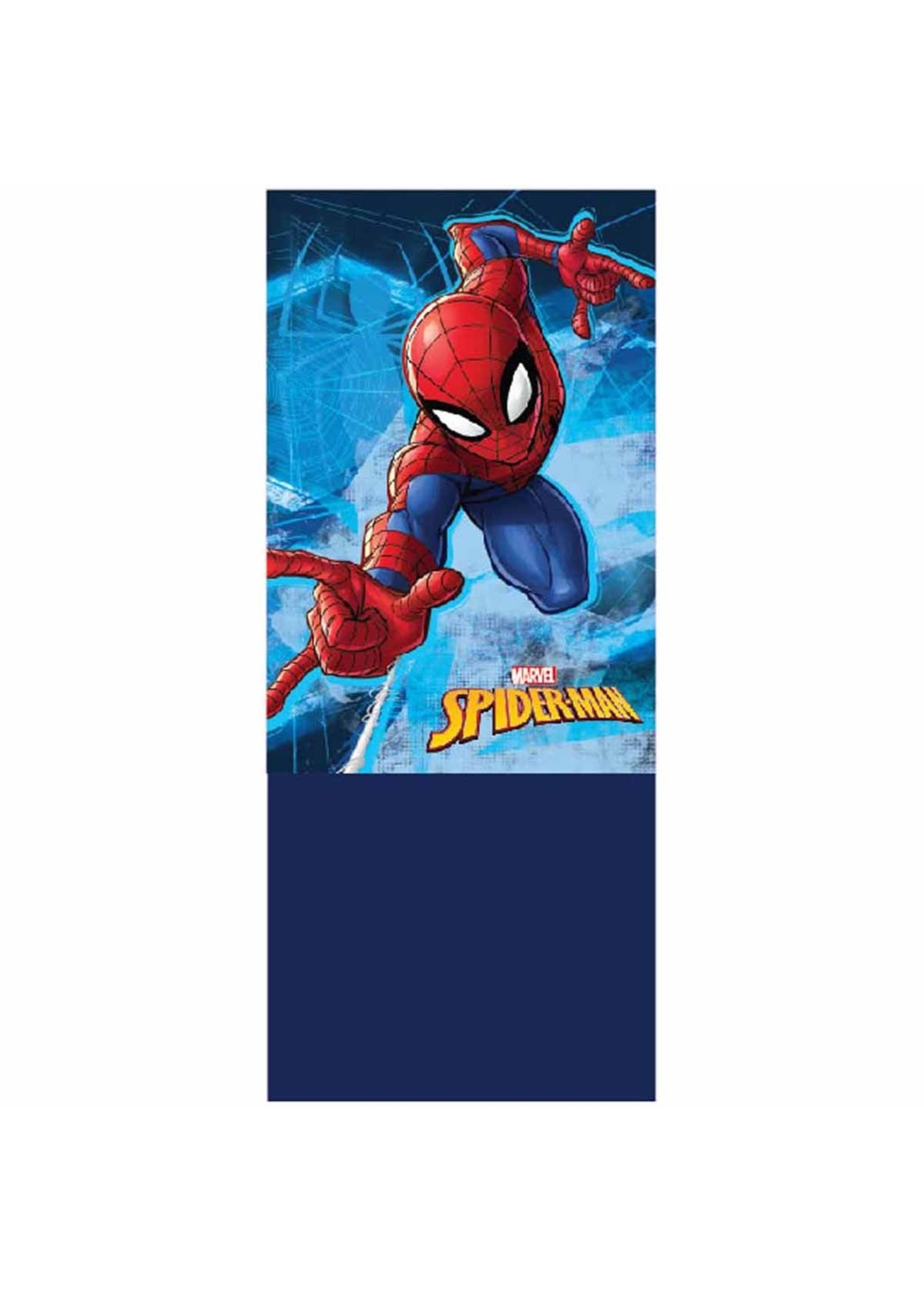 Marvel Spiderman turtleneck scarf from Marvel blue