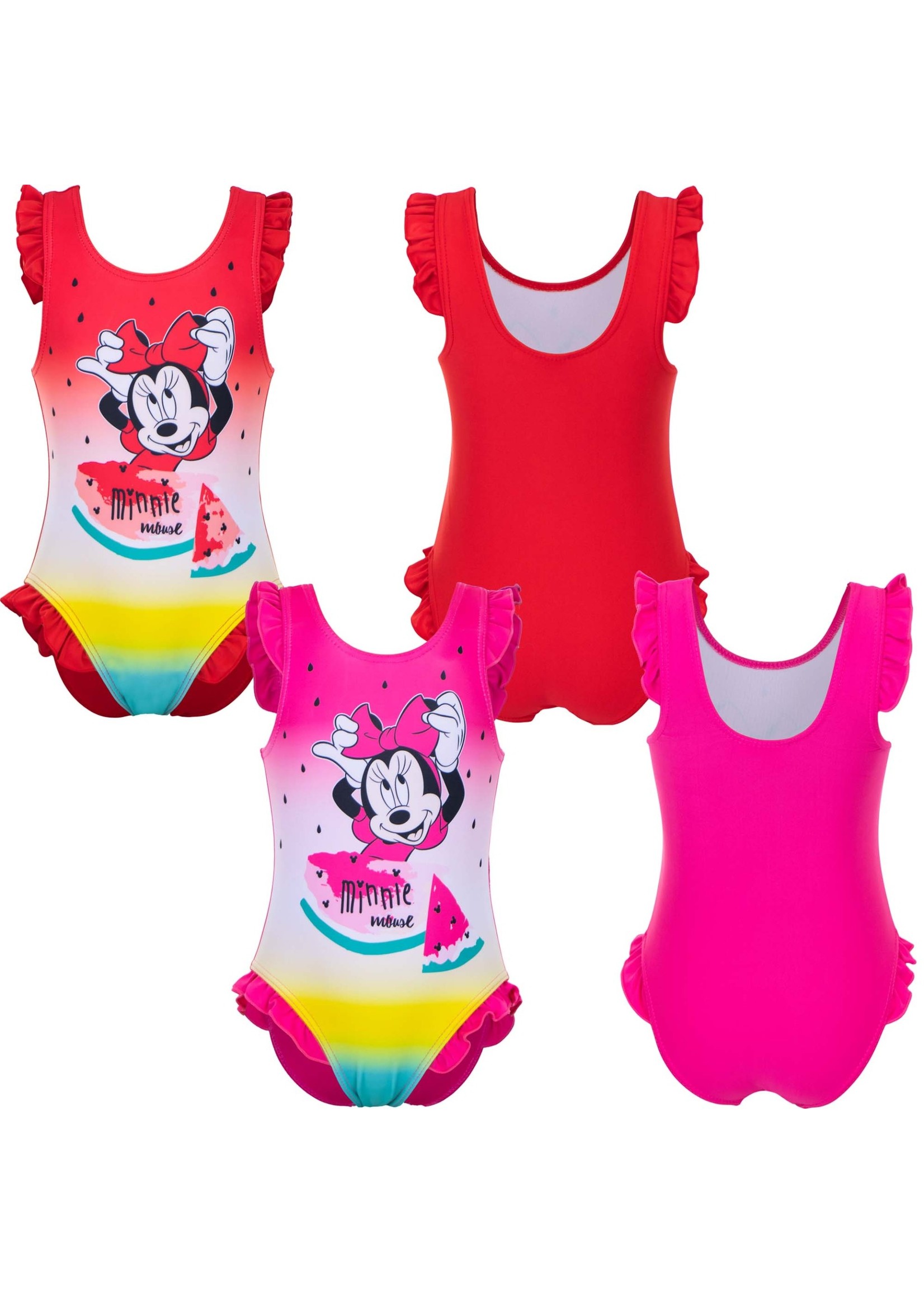 Disney baby Kostium kąpielowy Myszka Minnie z Disney baby różowy