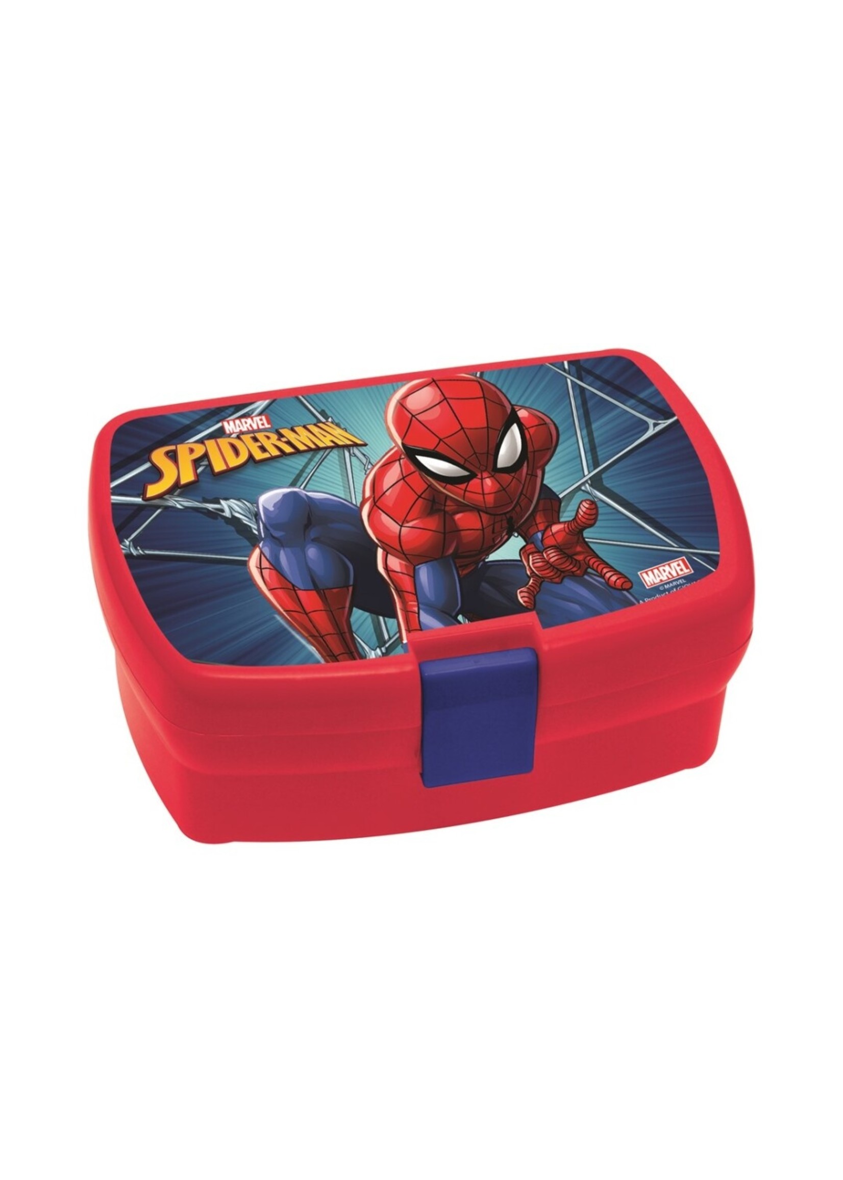 Marvel Spiderman lunch box from Marvel red