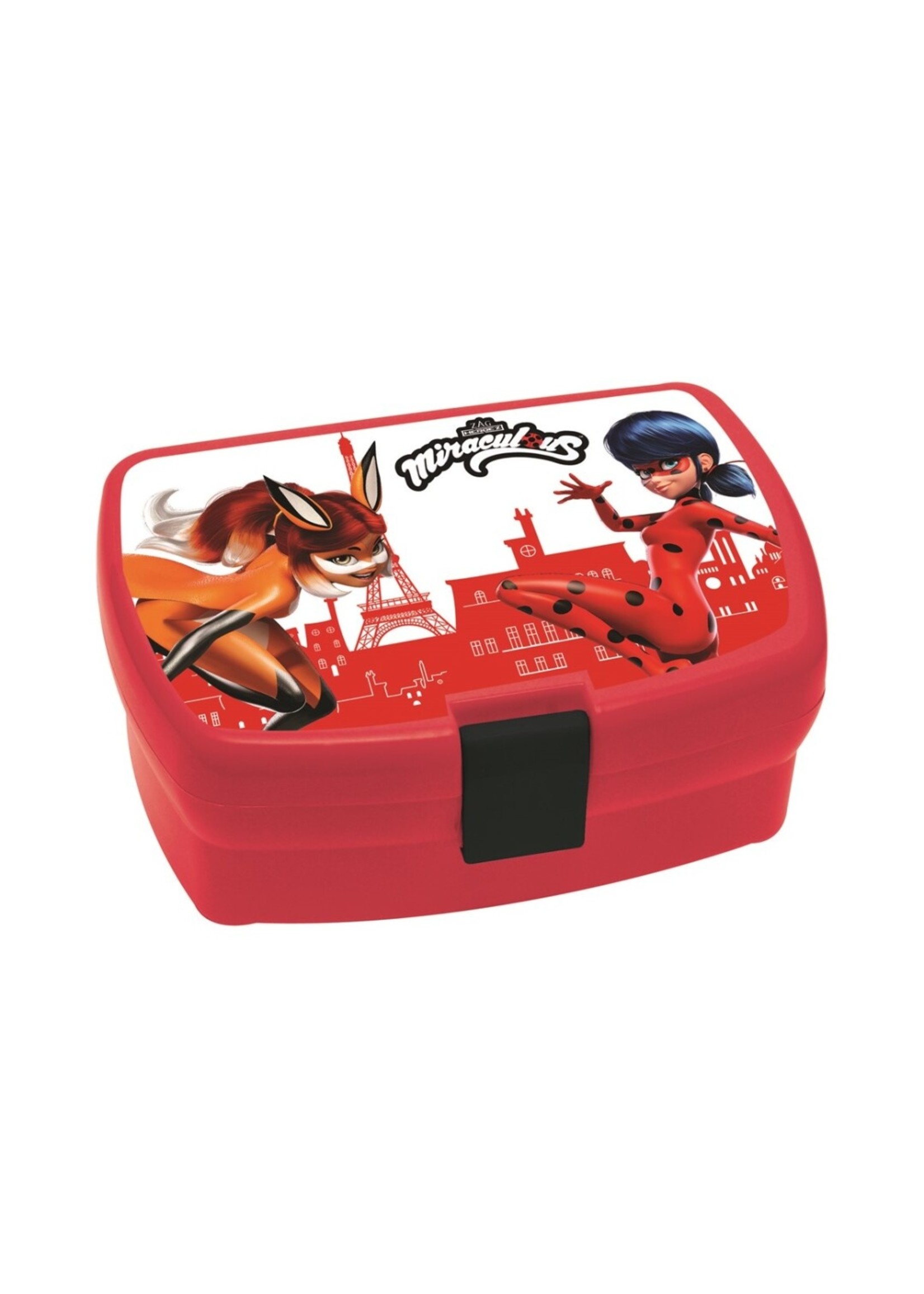 Miraculous Ladybug lunch box from Miraculous red