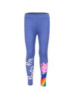 Peppa Pig  Legginsy Świnka Peppa niebieskie