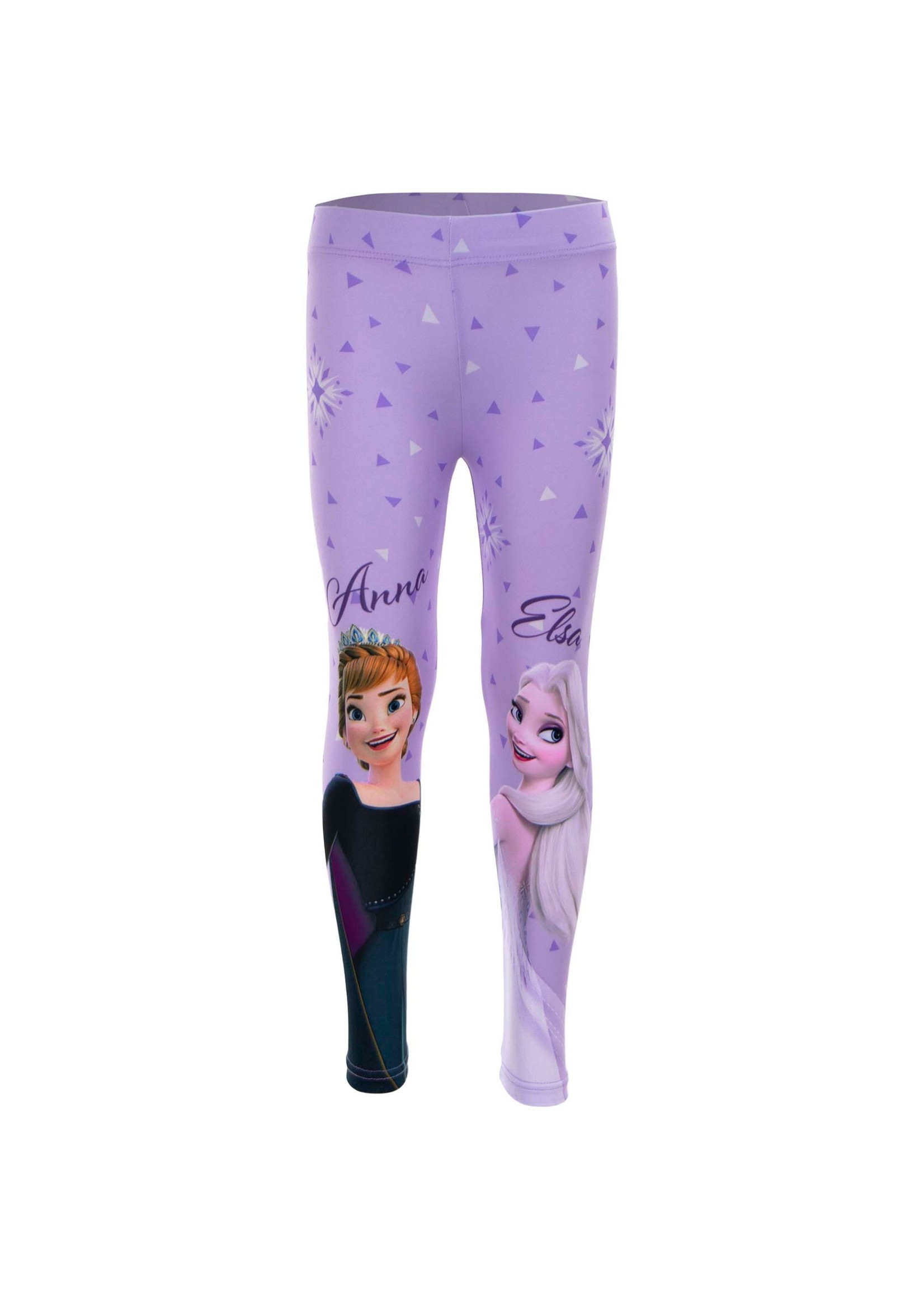 Disney Mrożone legginsy Disney liliowe