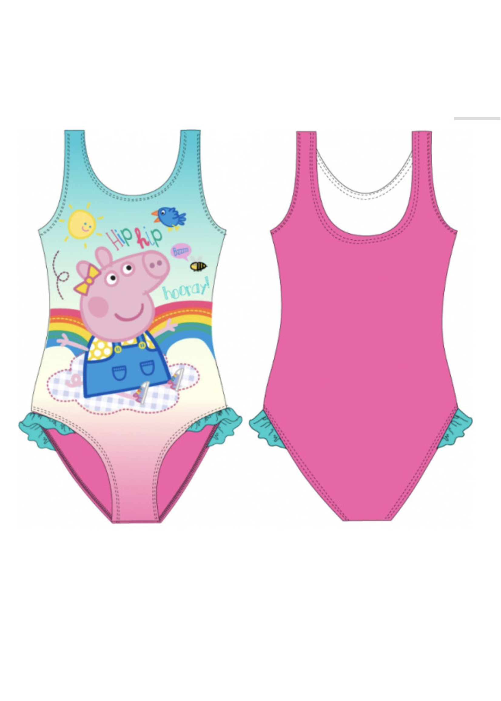 Peppa Pig  Peppa Pig badpak roze