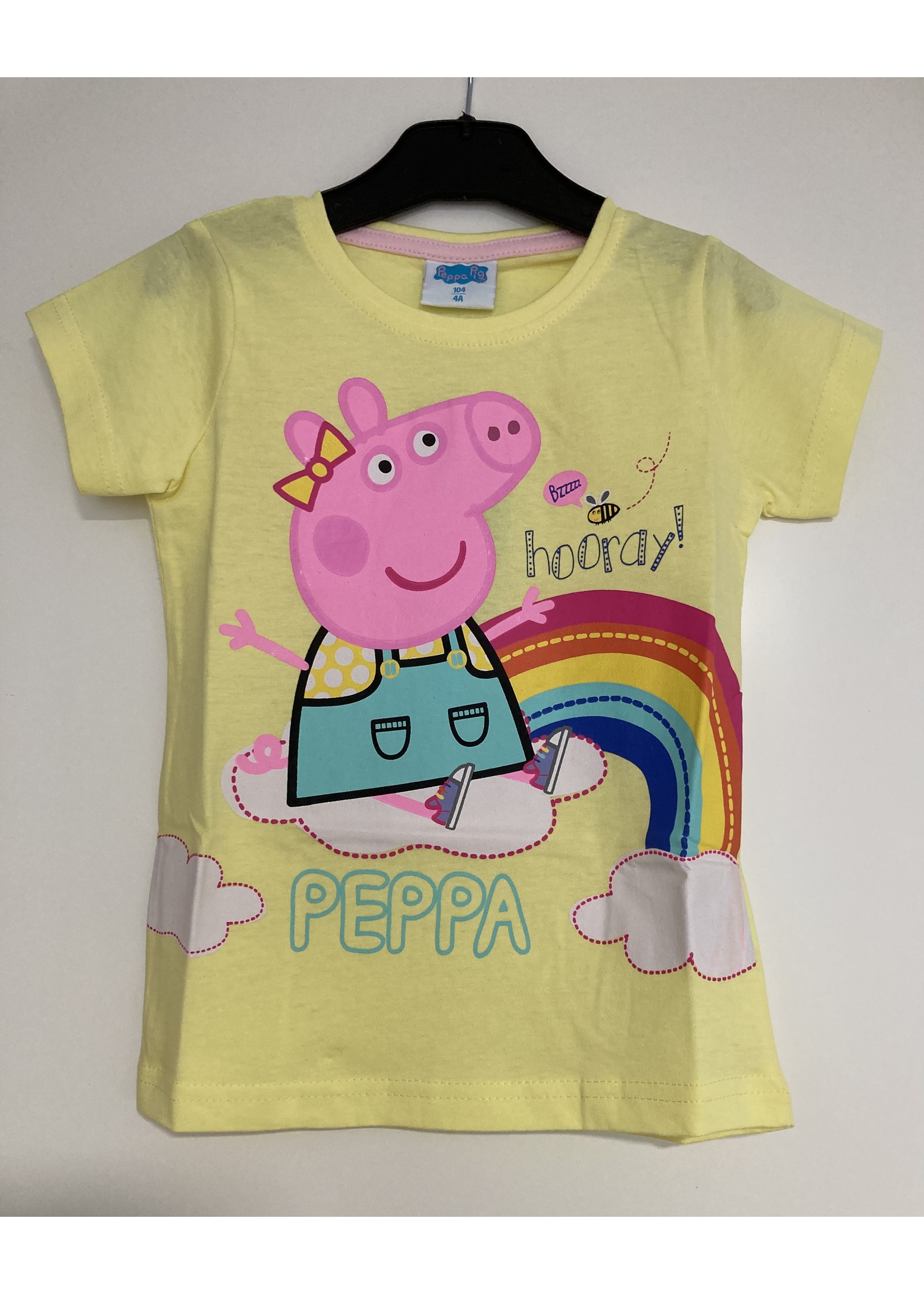 Peppa Pig  Koszulka Świnka Peppa żółta