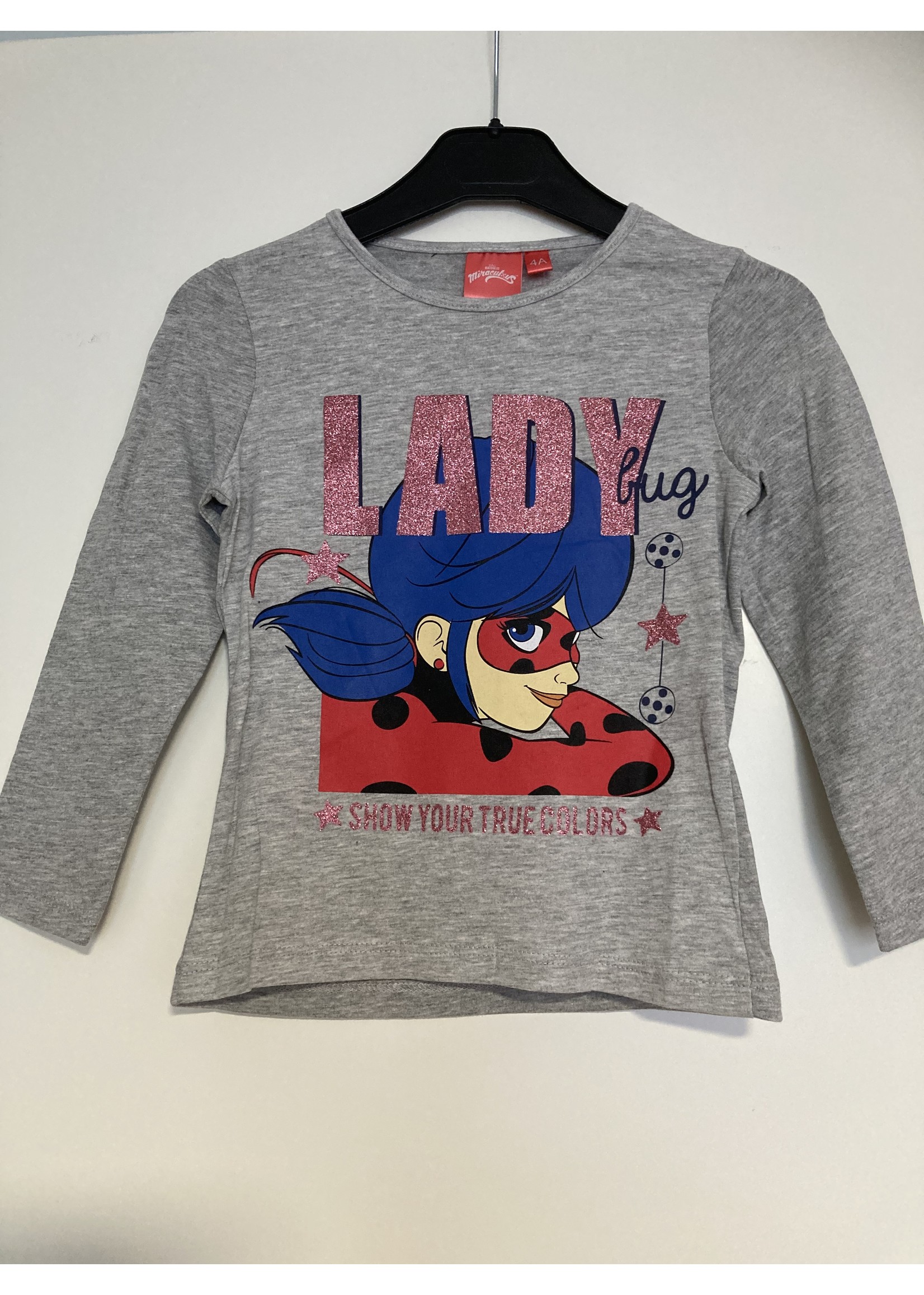 Miraculous Ladybug long sleeve from Miraculous gray