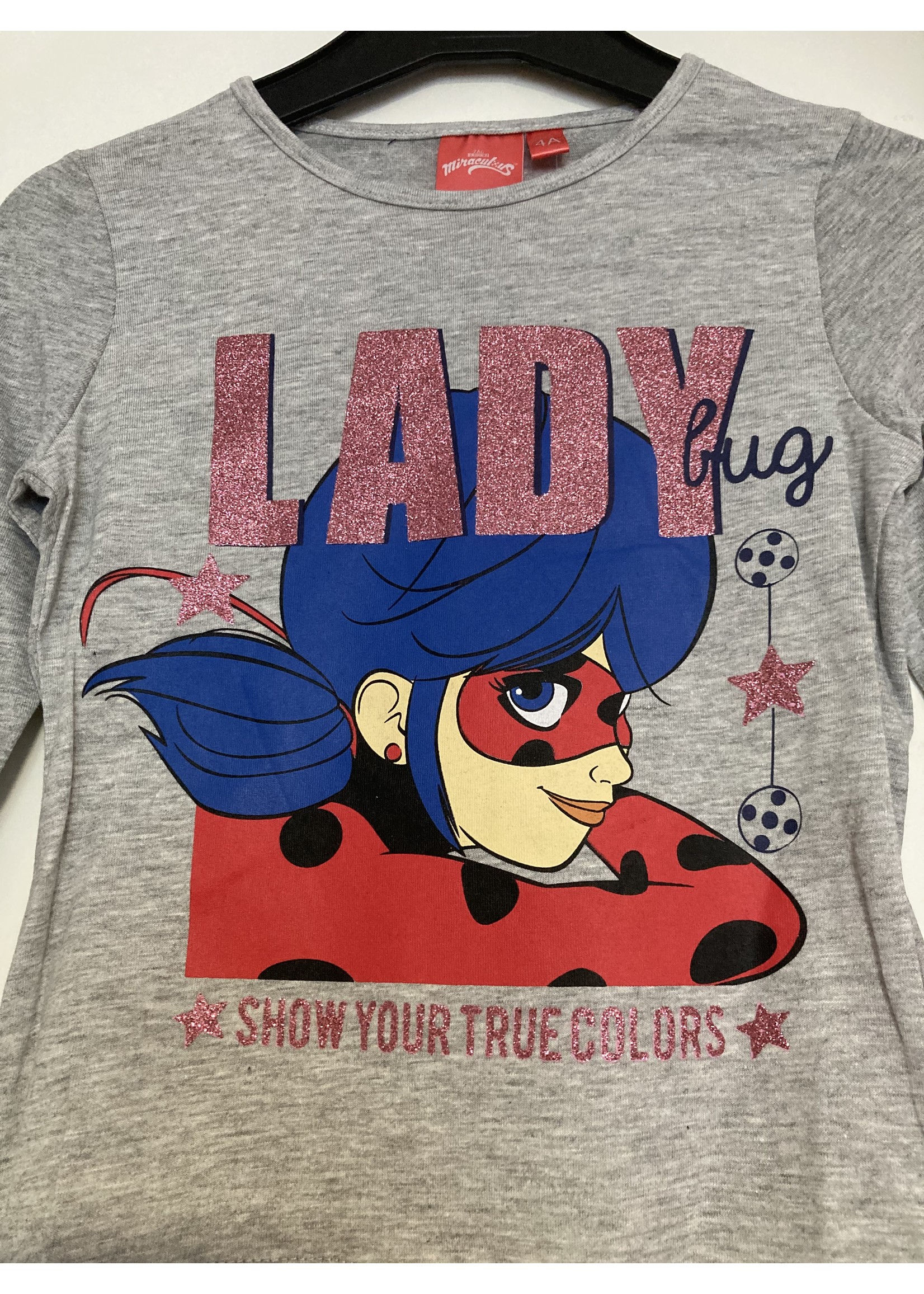 Miraculous Ladybug long sleeve from Miraculous gray