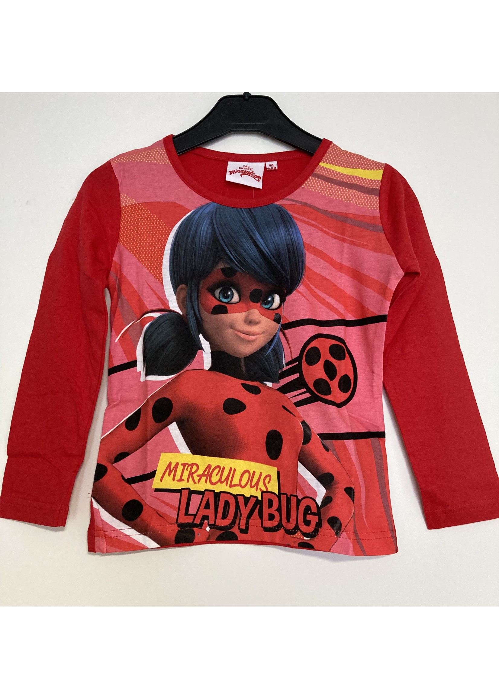 Miraculous Ladybug long sleeve from Miraculous red