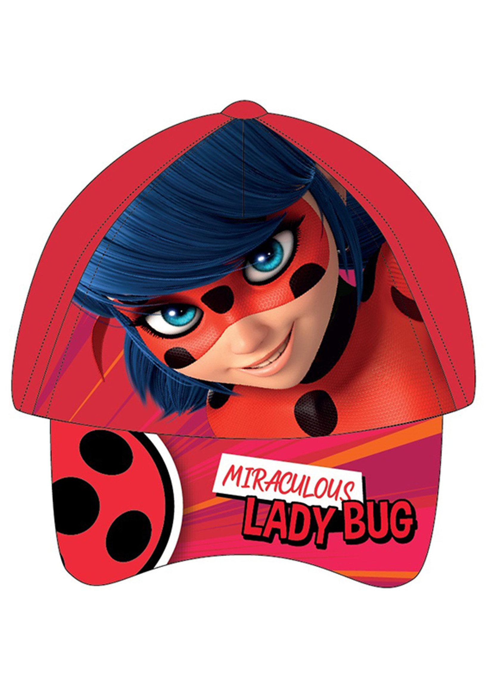 Miraculous Ladybug miraculous red baseball cap