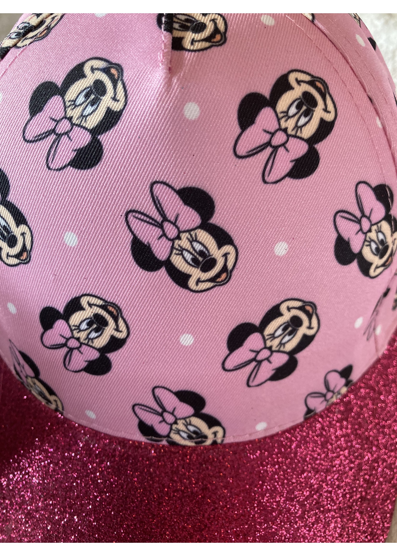 Disney Czapka z daszkiem Myszka Minnie z Disney różowa