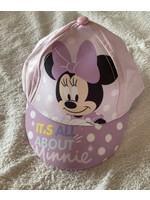 Disney Czapka z daszkiem Myszka Minnie kremowo-biala