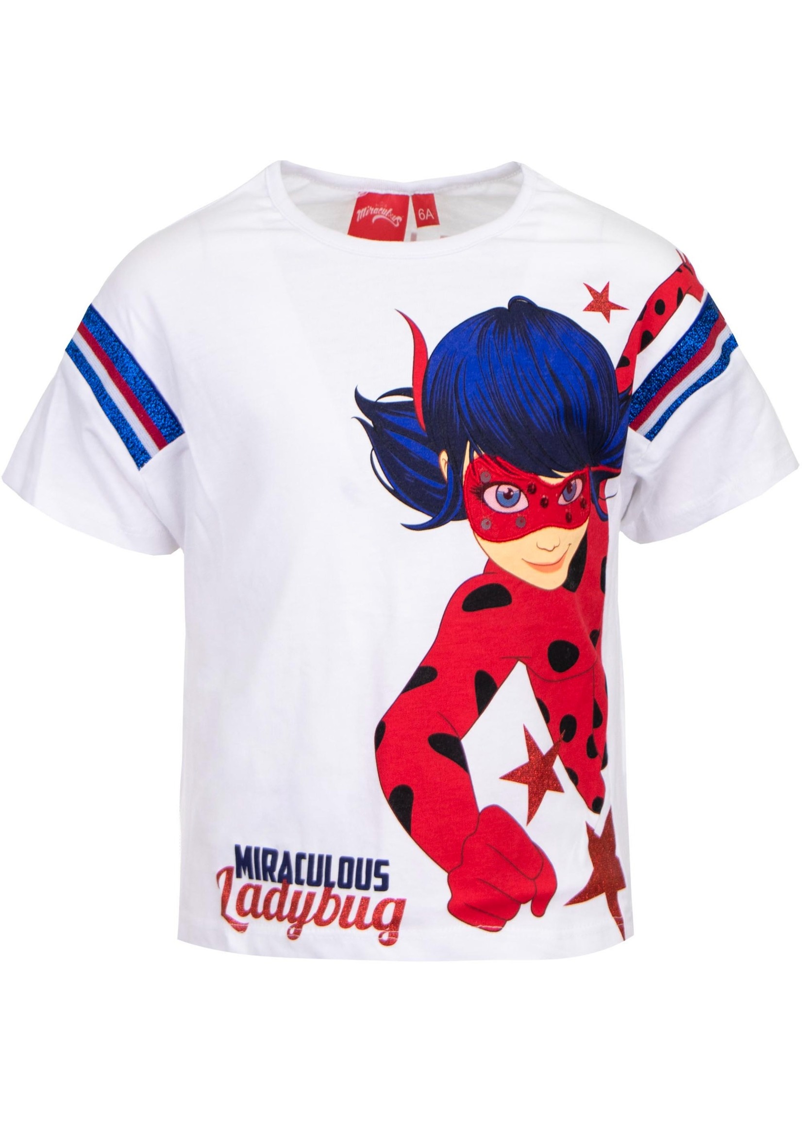 Miraculous Ladybug belly shirt from Miraculous white