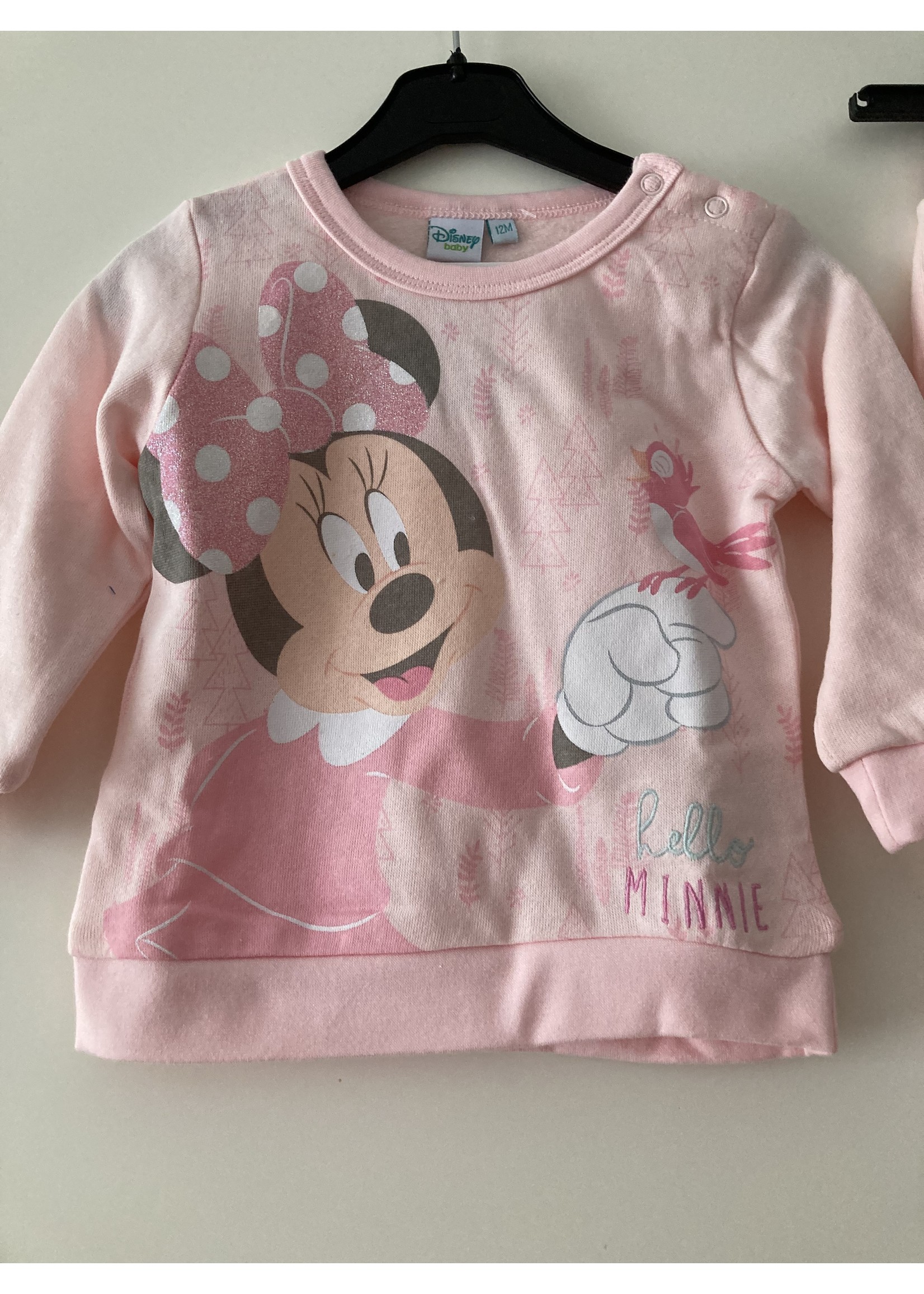 Disney baby Spodnie dresowe Myszka Minnie z Disney baby pink