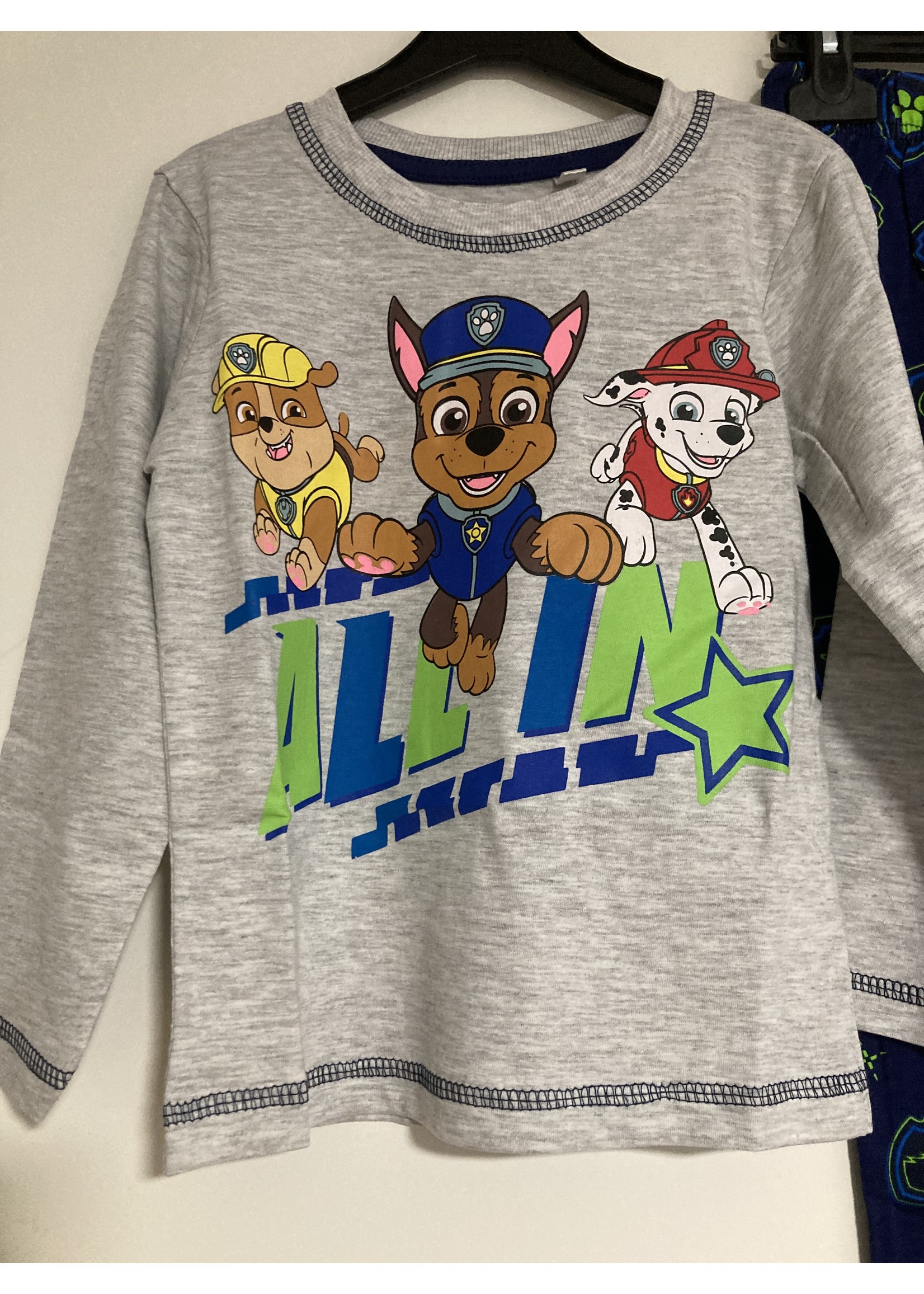 Nickelodeon Paw Patrol Pajamas from Nickelodeon Grey-Navy Blue