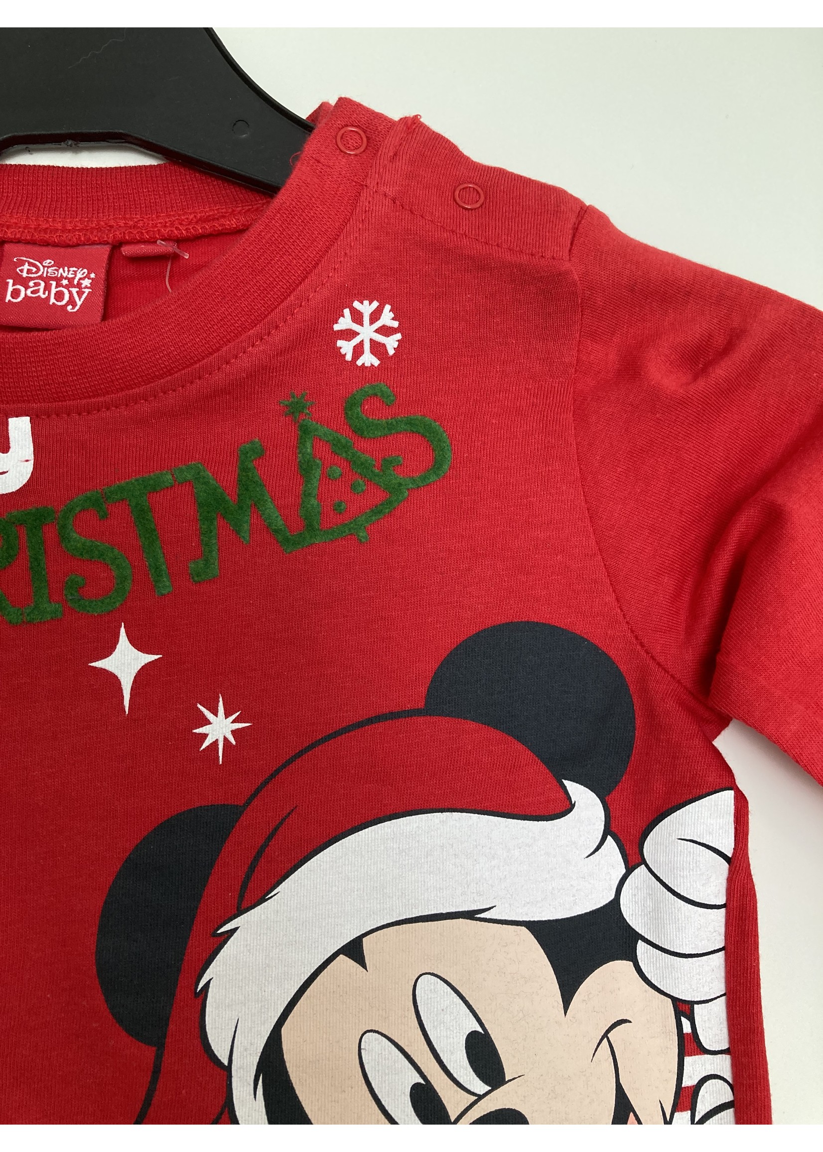 Disney baby Mickey Mouse Christmas long sleeve from Disney baby red