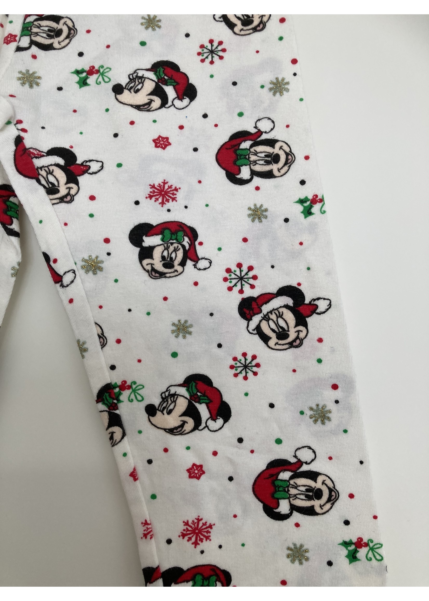 Disney baby Mickey & Minnie Mouse Christmas leggings from Disney baby white