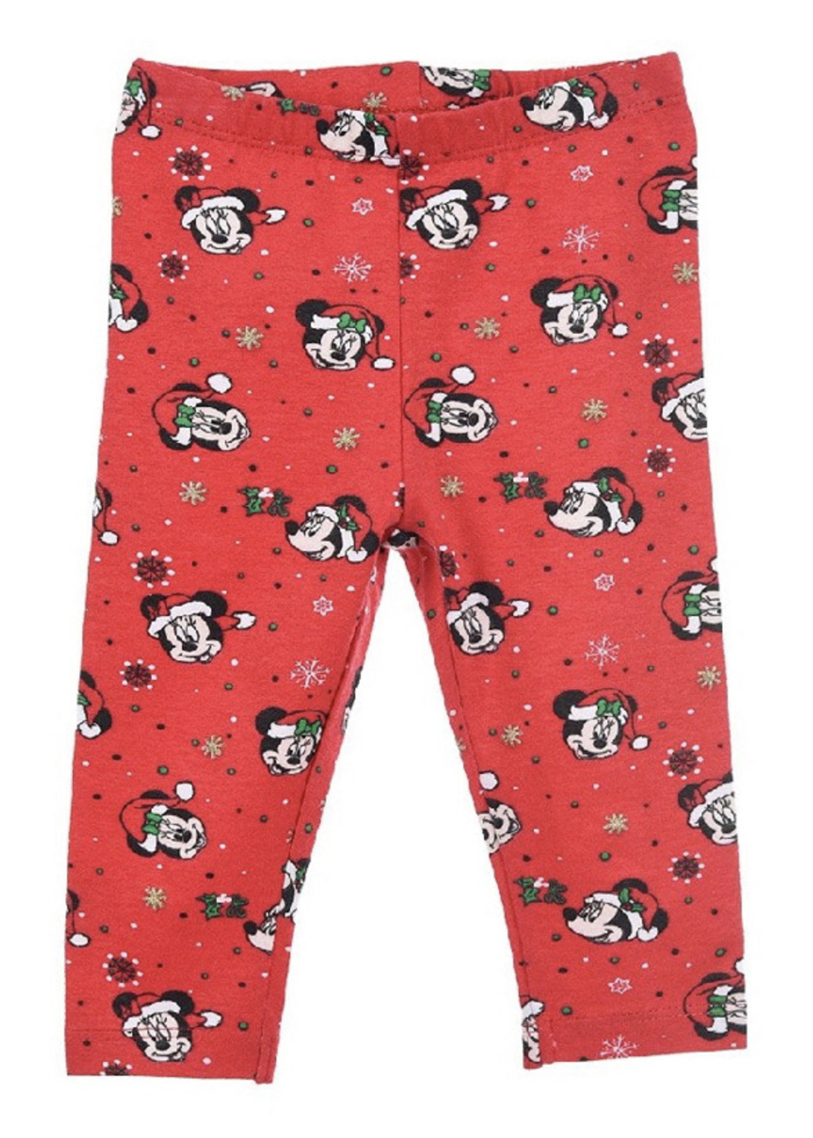 Disney baby Mickey & Minnie Mouse Christmas leggings from Disney baby red
