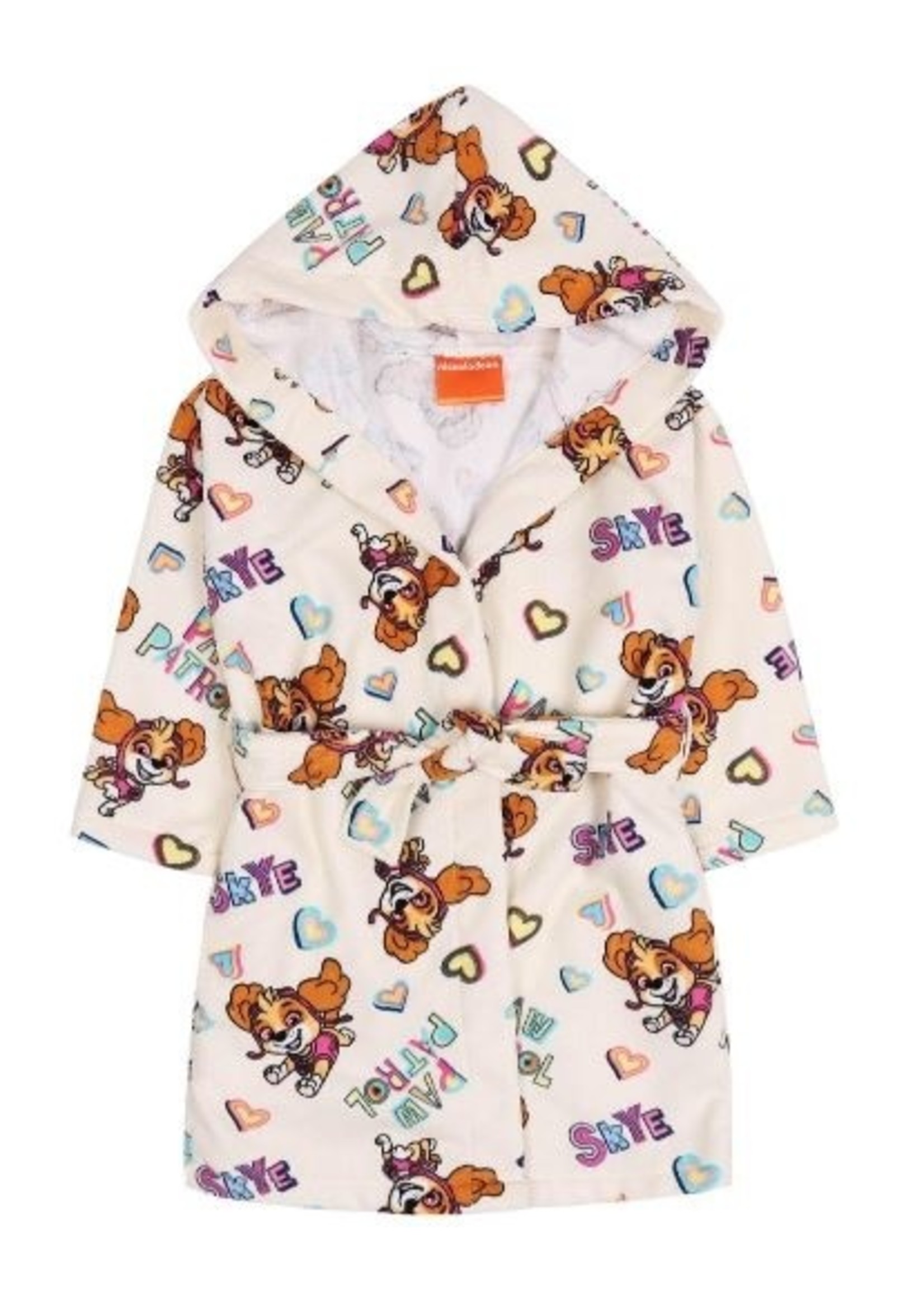 Nickelodeon Paw Patrol bathrobe from Nickelodeon cream