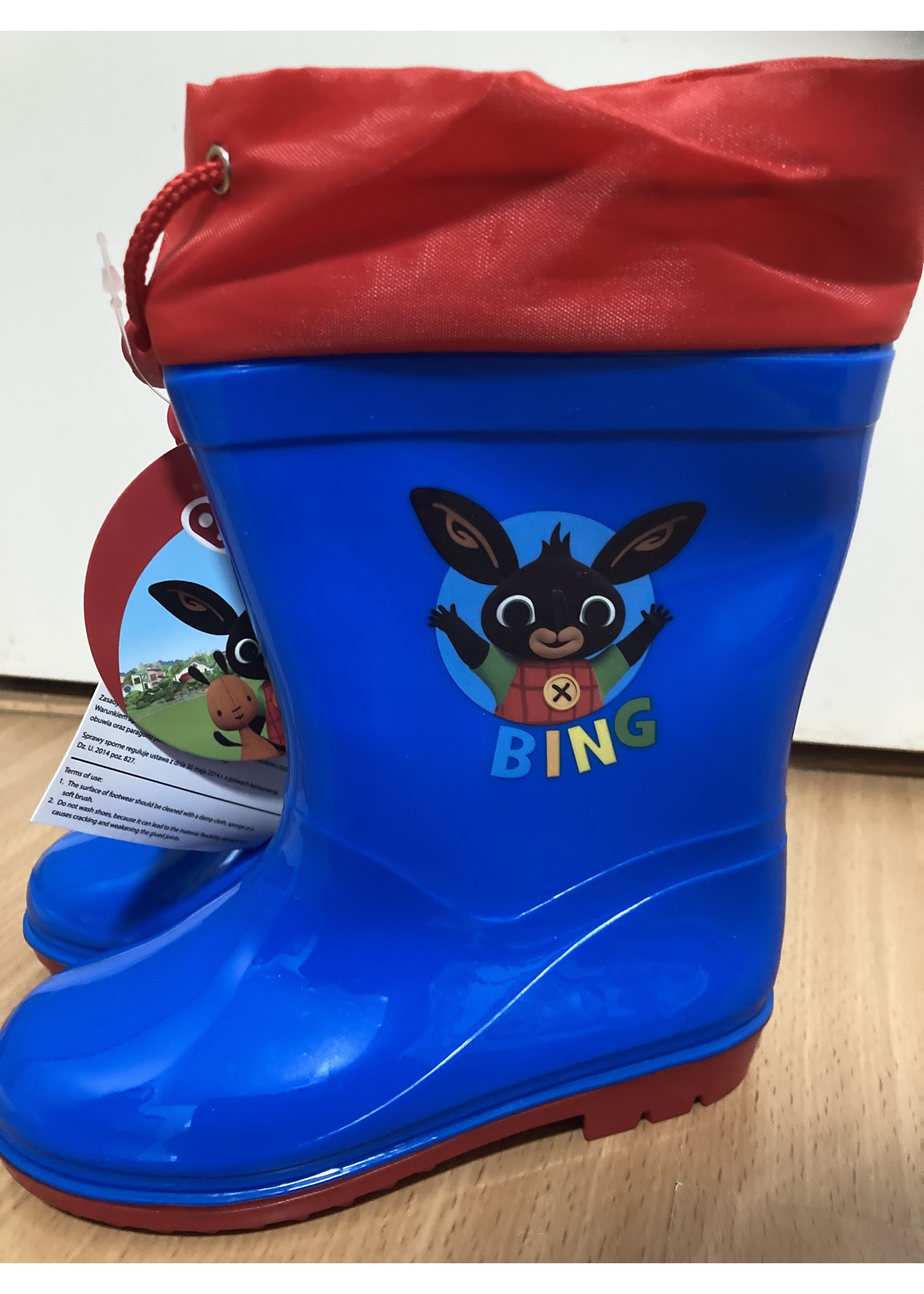 Bing Buty przeciwdeszczowe Bunny Bing od Bing niebieskie