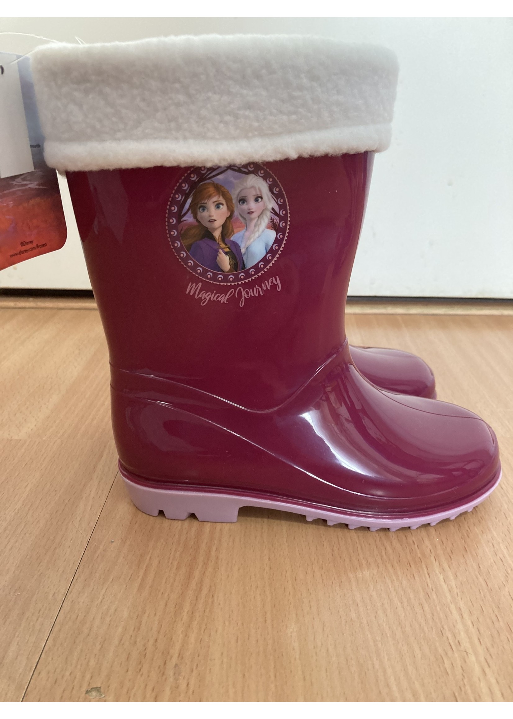 Disney Frozen II wellies from Disney burgundy