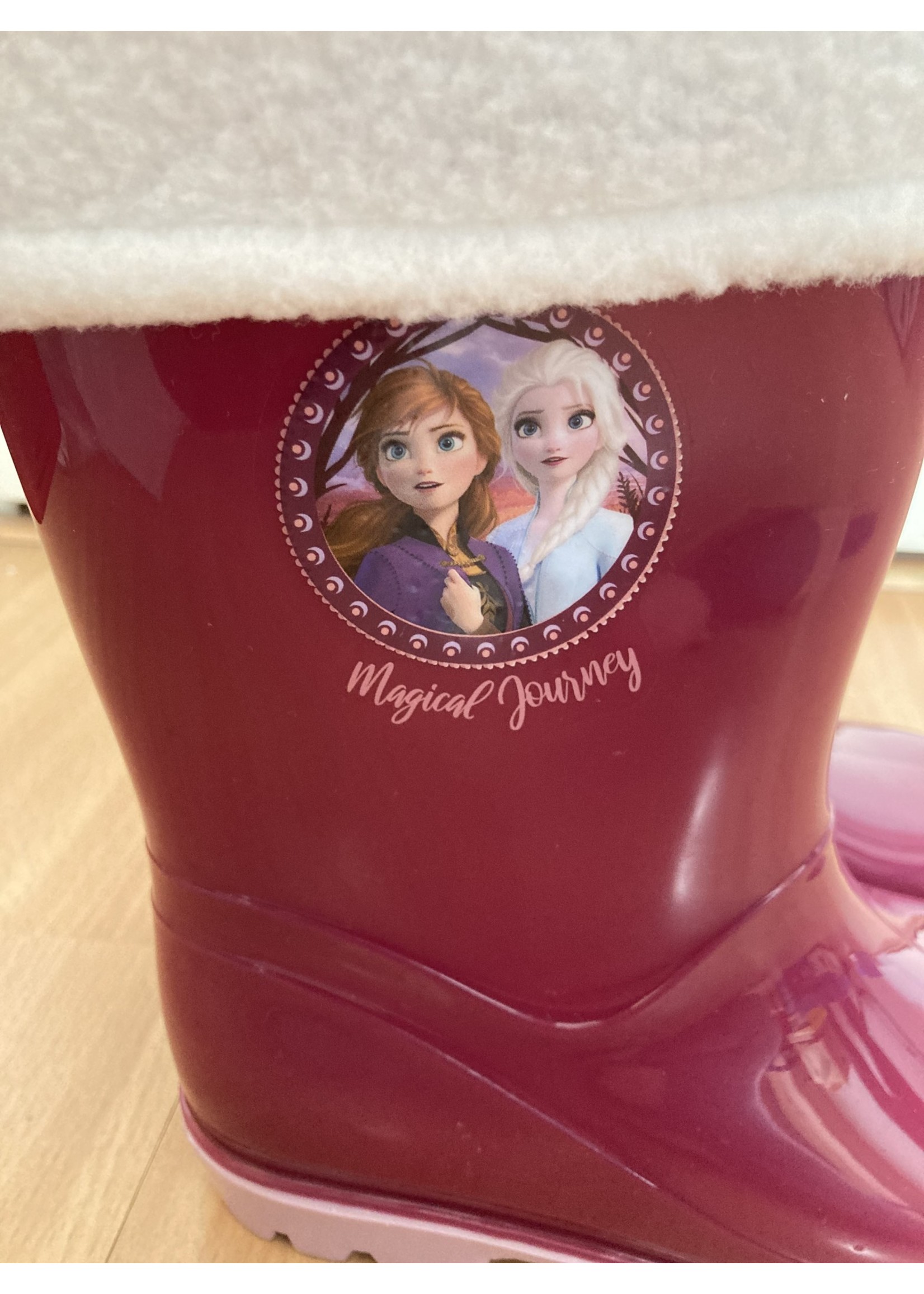 Disney Frozen II regenlaarzen van Disney bordeauxrode