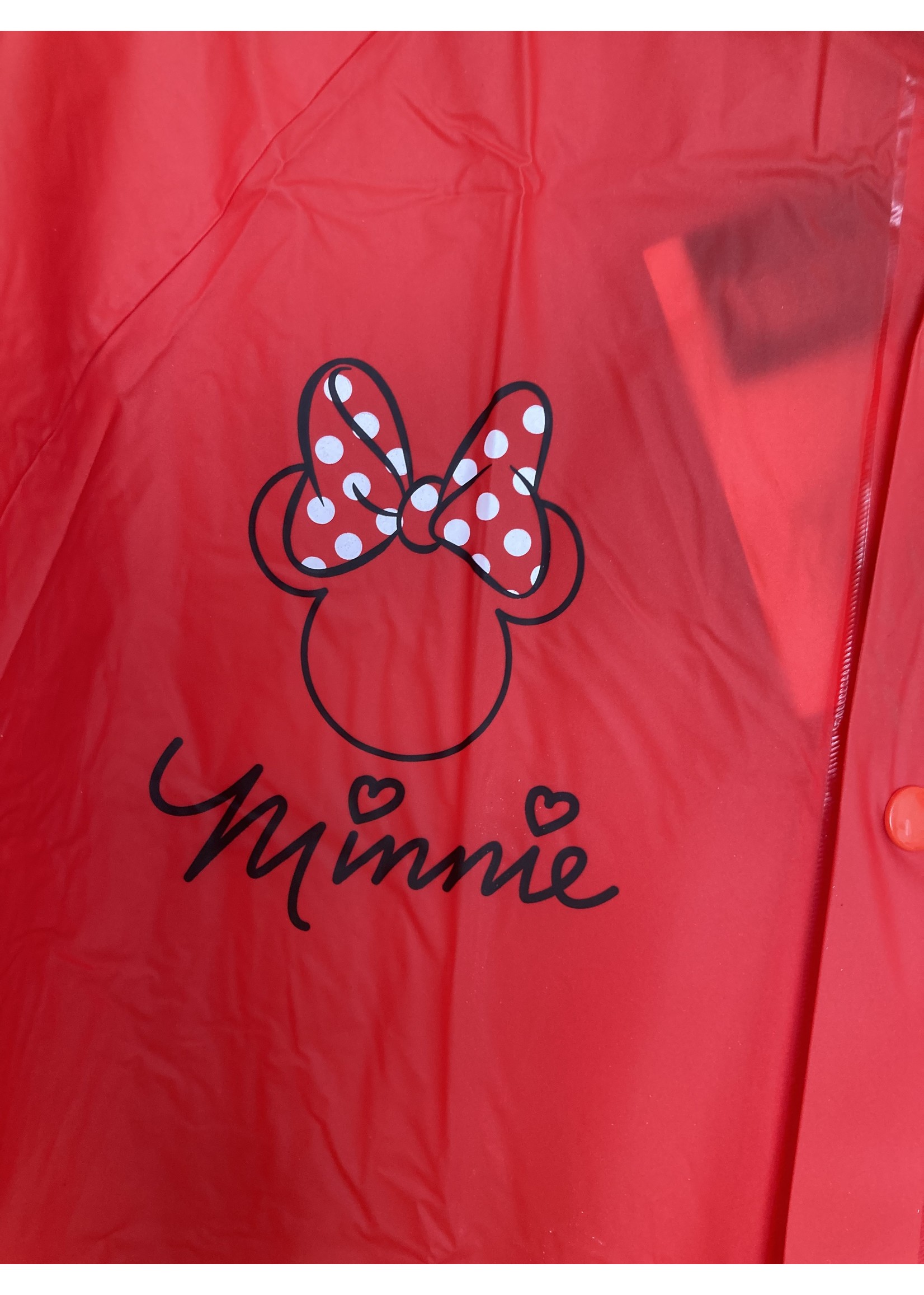 Disney Minnie Mouse raincoat from Disney red