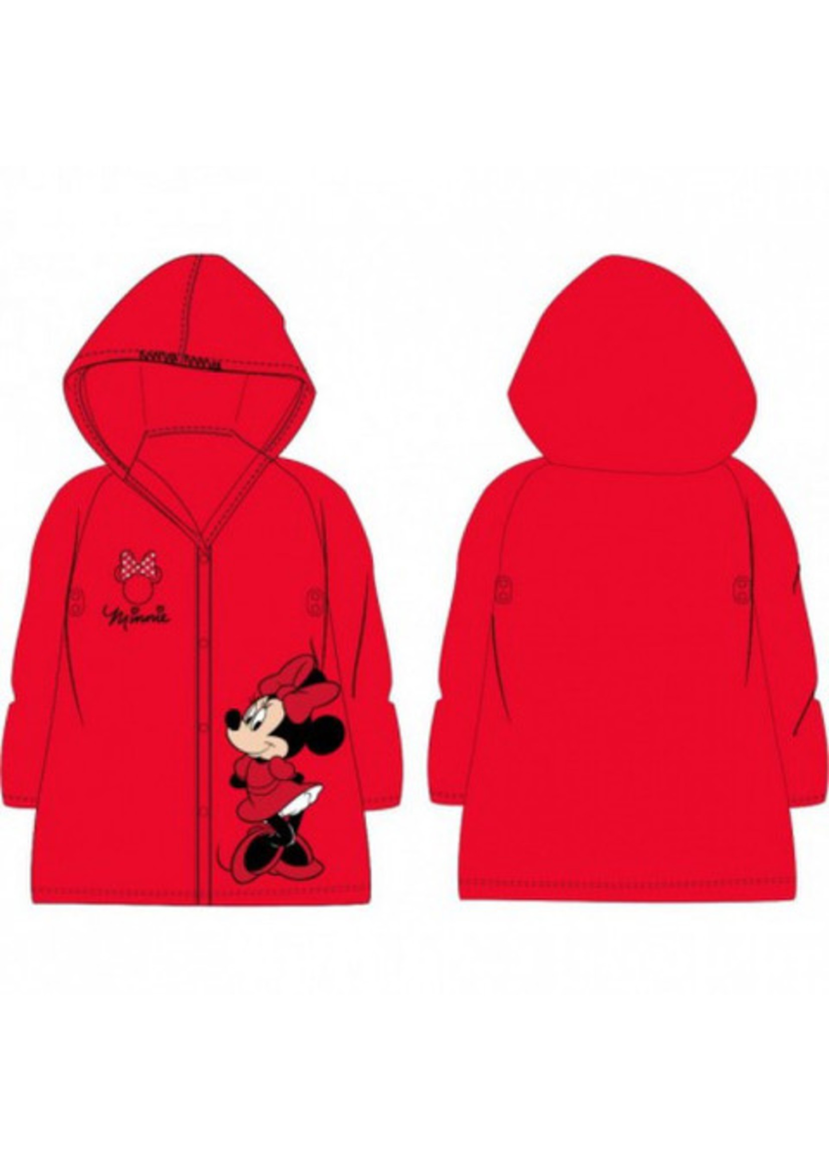 Disney Minnie Mouse raincoat from Disney red