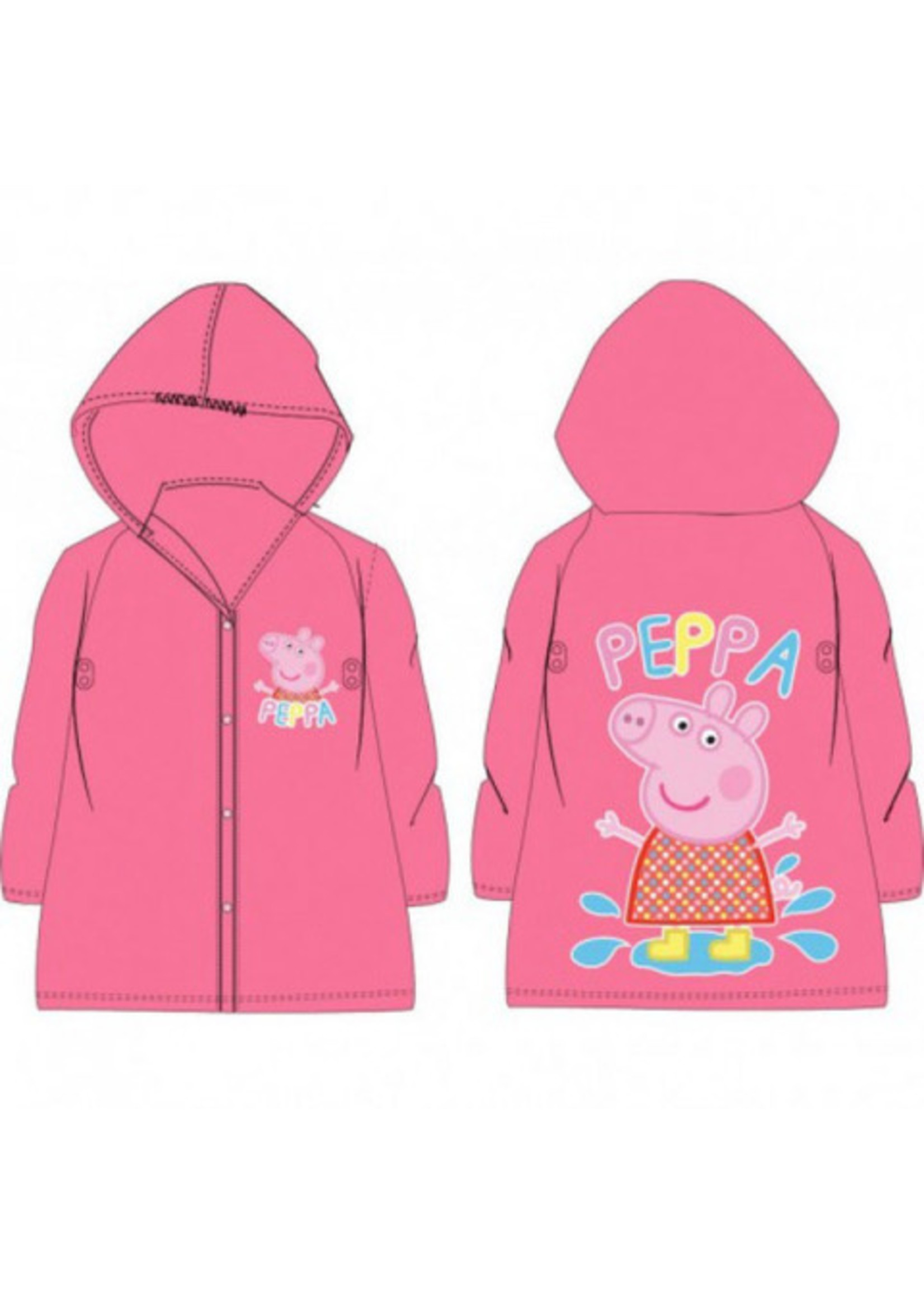 Peppa Pig  Płaszcz przeciwdeszczowy Świnka Peppa od Peppa Pig różowy