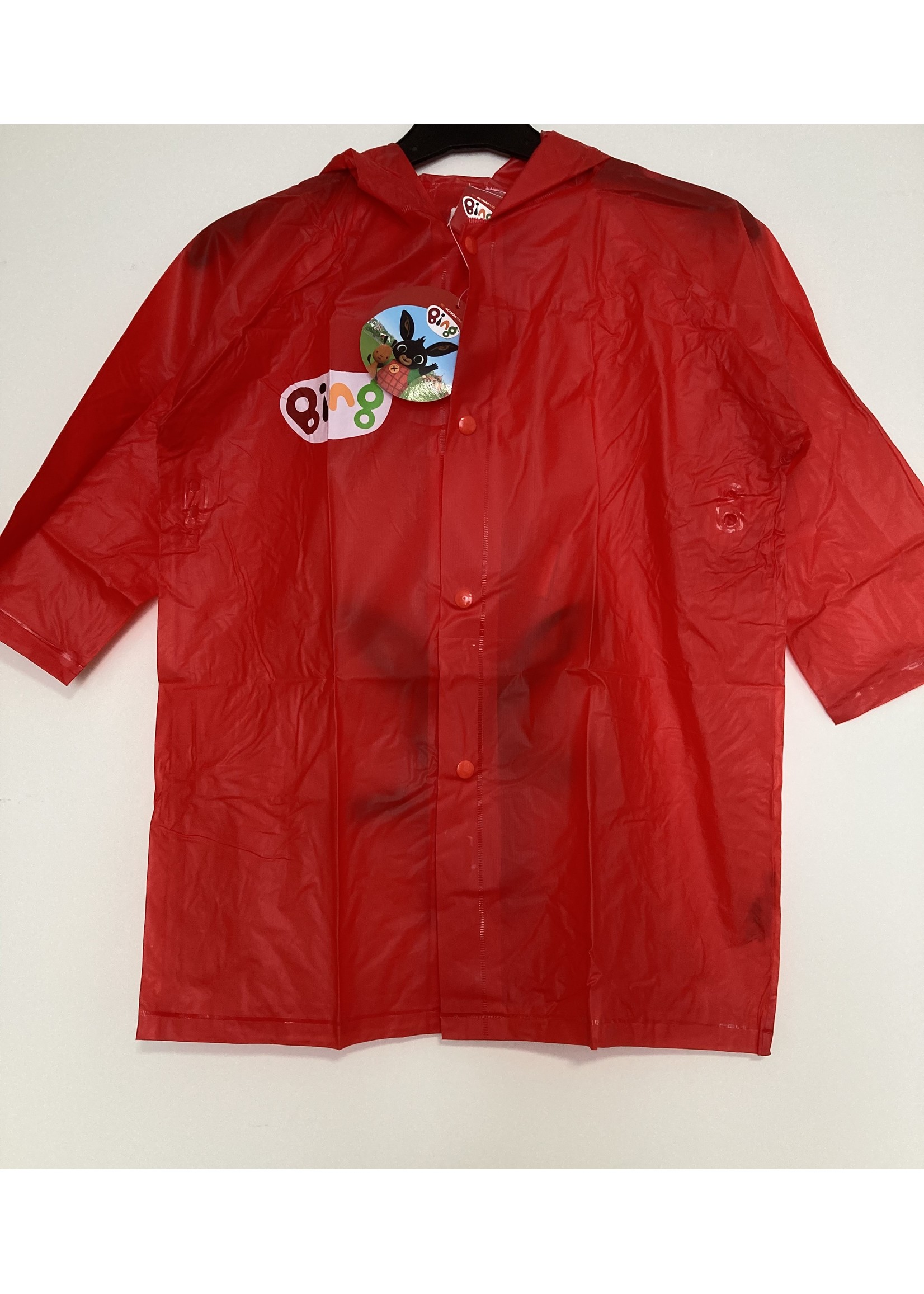 Bing Bunny Bing raincoat from Bing red