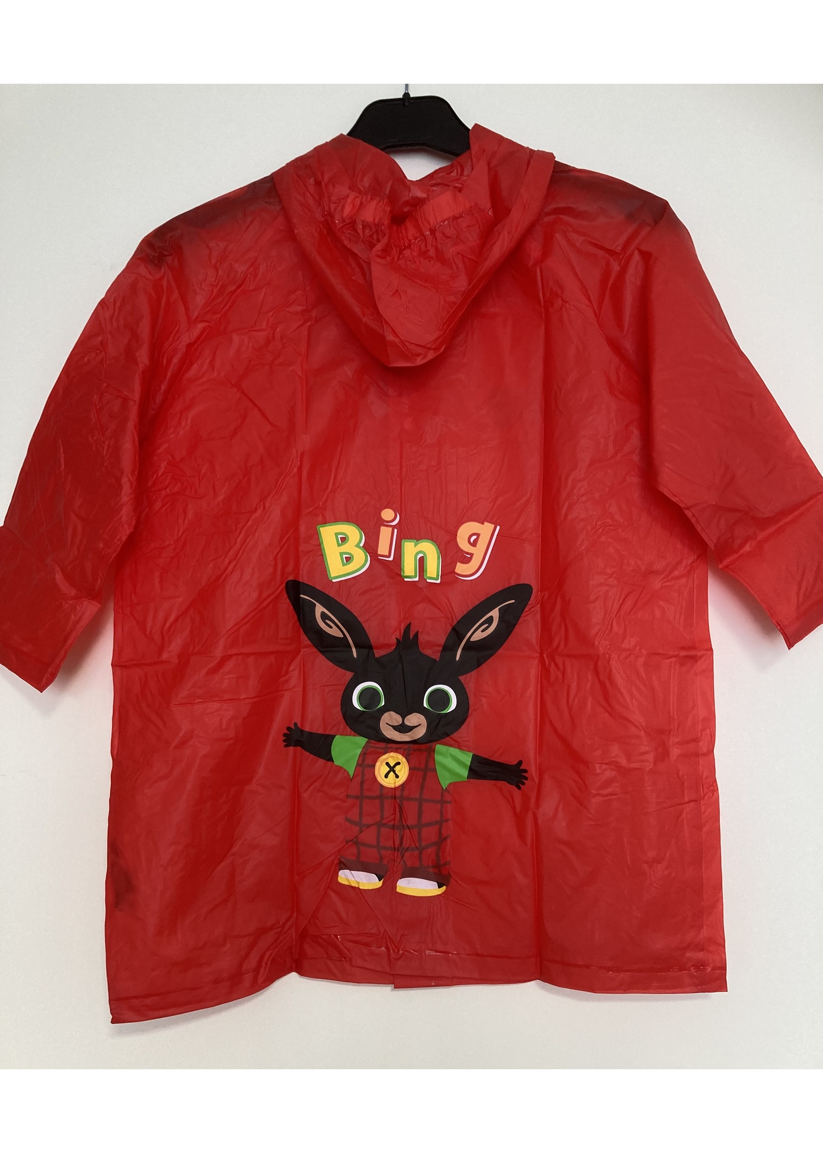 Bing Bunny Bing raincoat from Bing red