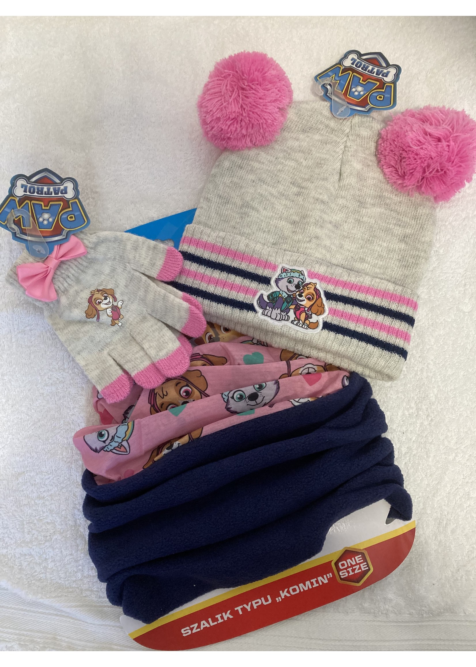 Nickelodeon Paw Patrol 3-piece winter set from Nickelodeon gray-navy blue