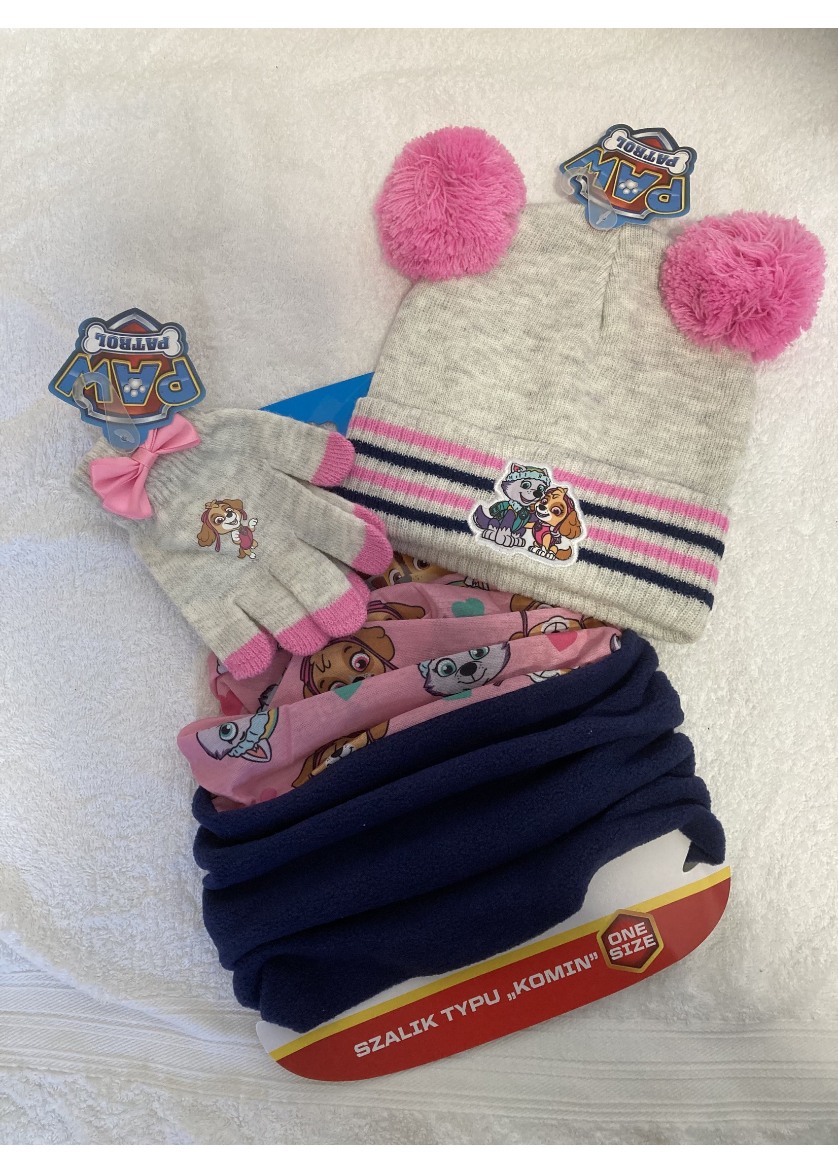 Nickelodeon Paw Patrol 3-piece winter set from Nickelodeon gray-navy blue