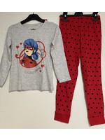 Miraculous Pyjama Ladybug grijs