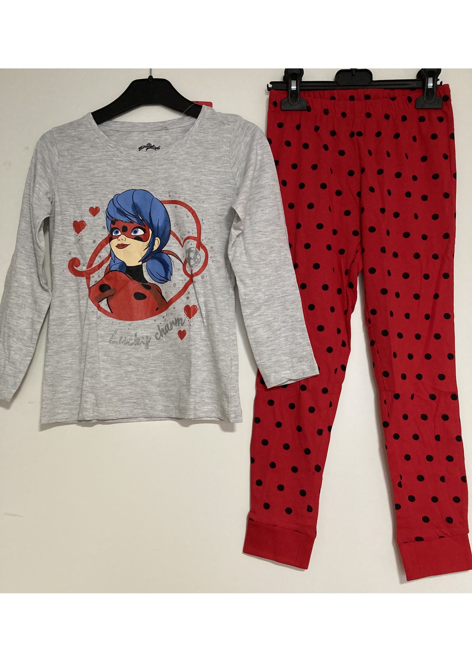 Miraculous Ladybug Pajamas from Miraculous grey-red