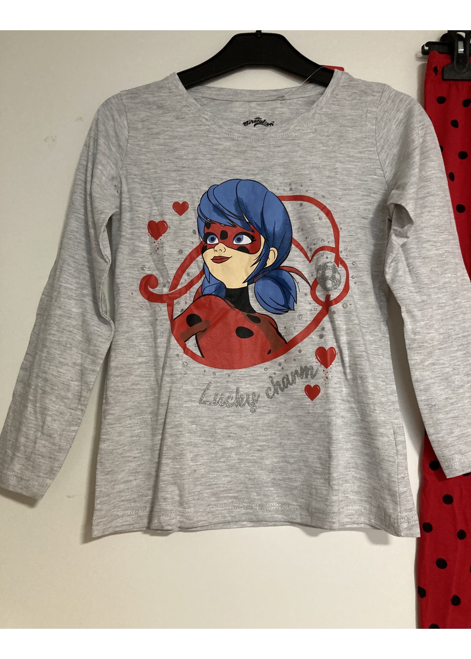 Miraculous Ladybug Pajamas from Miraculous grey-red