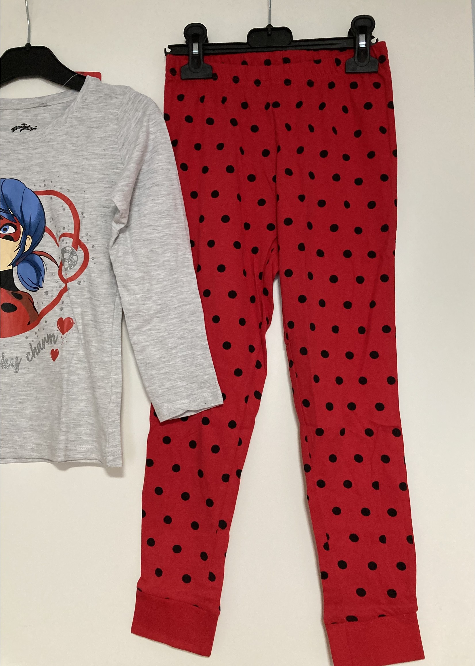 Miraculous Ladybug Pajamas from Miraculous grey-red