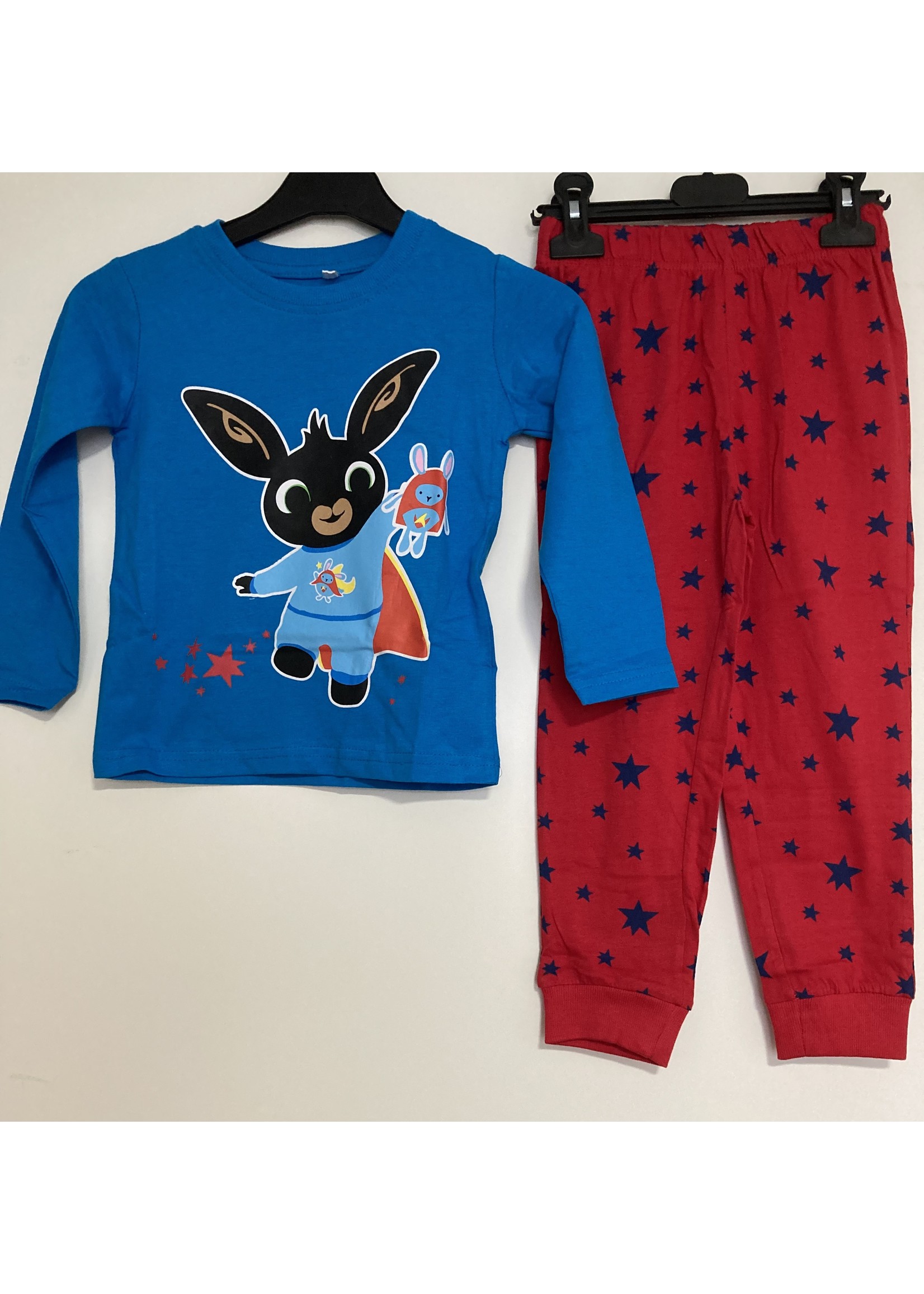 Bing Konijntje Bing pyjama van Bing blauw-rood