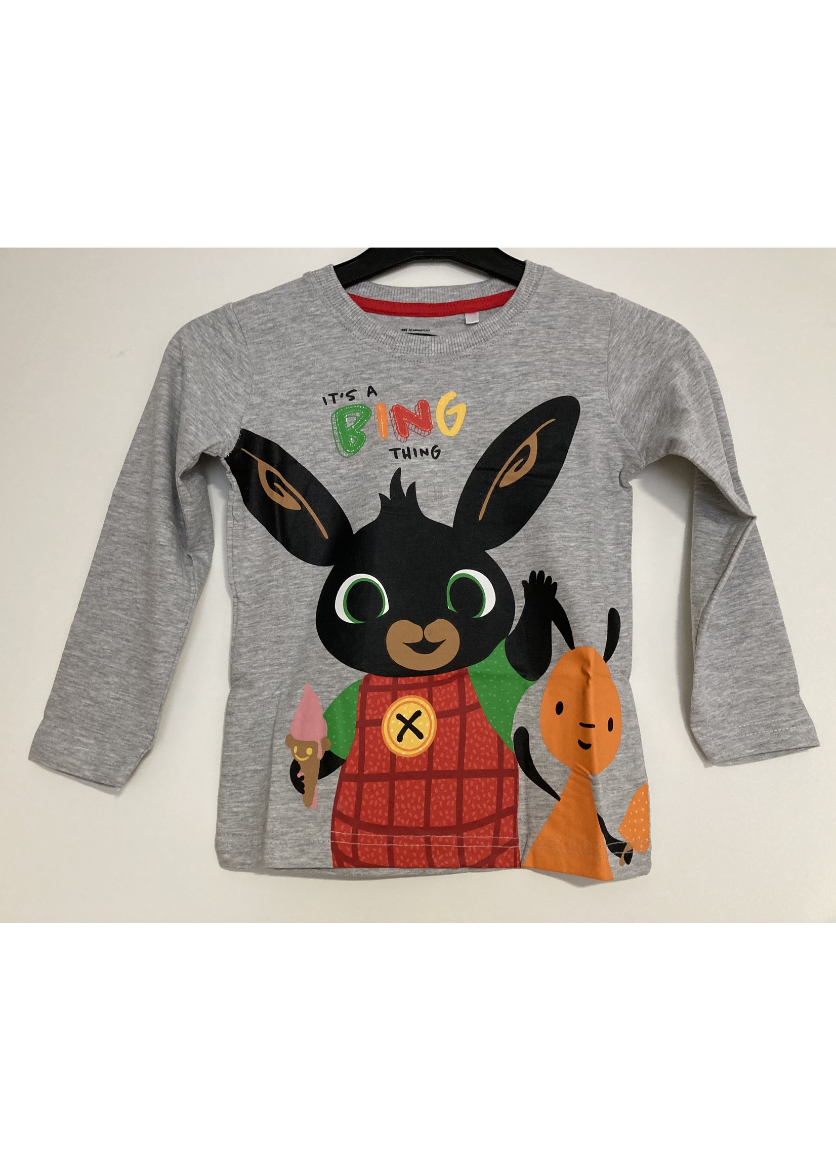 Bing Bunny Bing & Flop long sleeve from Bing gray