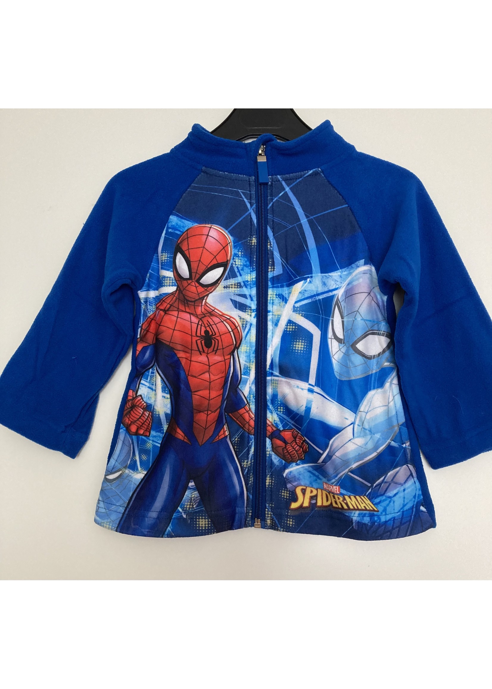 Marvel Spiderman fleece vest from Marvel blue