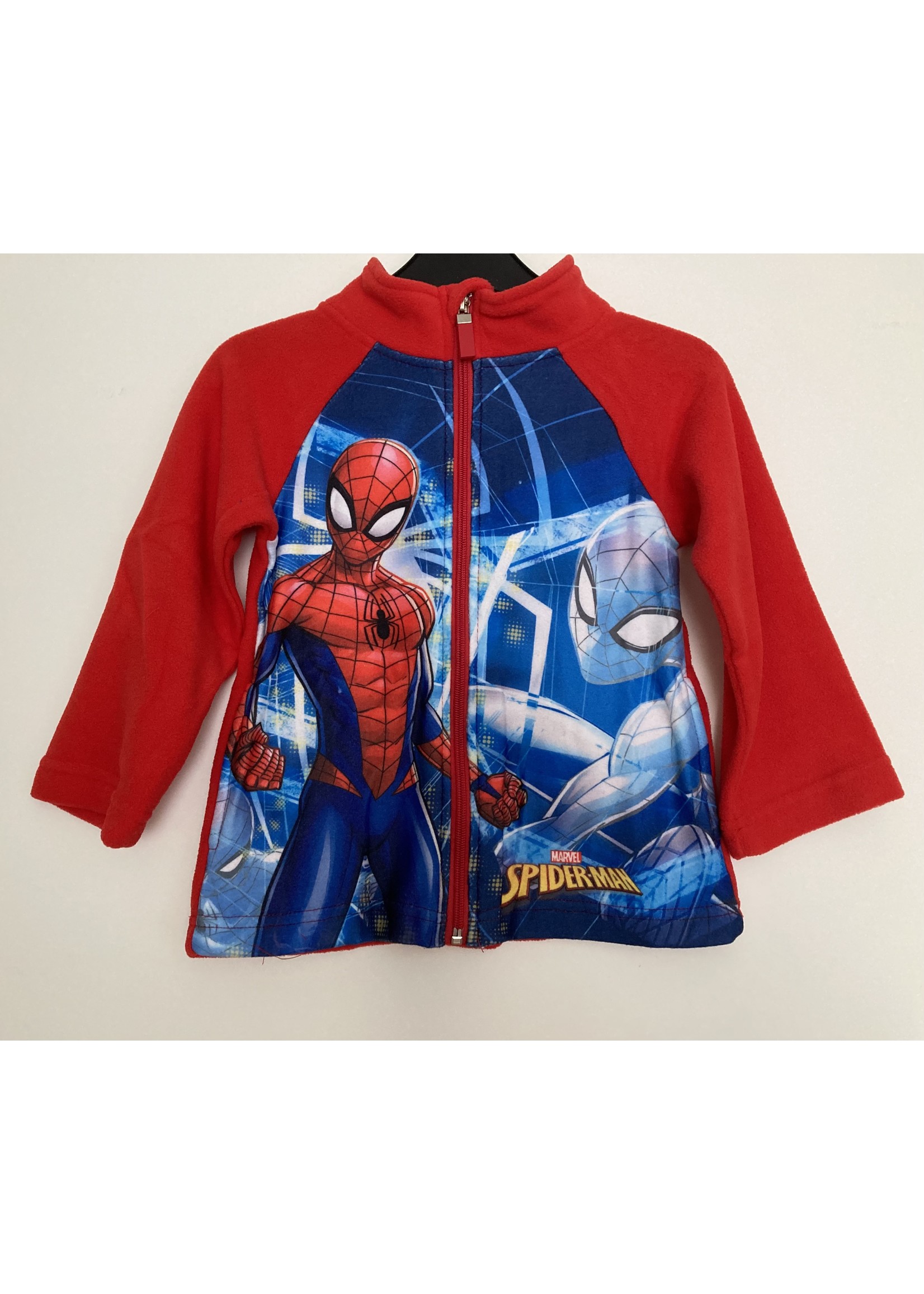 Marvel Spiderman fleece vest from Marvel red