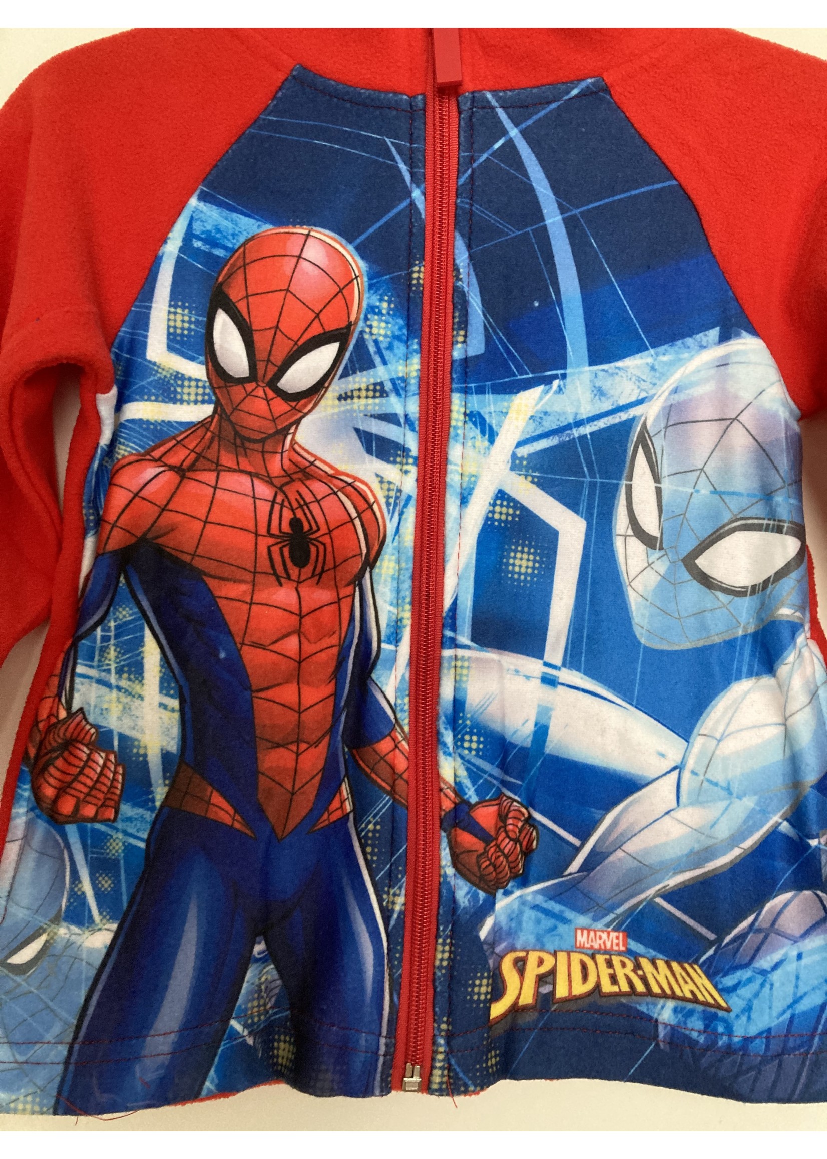 Marvel Kamizelka polarowa Spiderman z Marvel czerwona