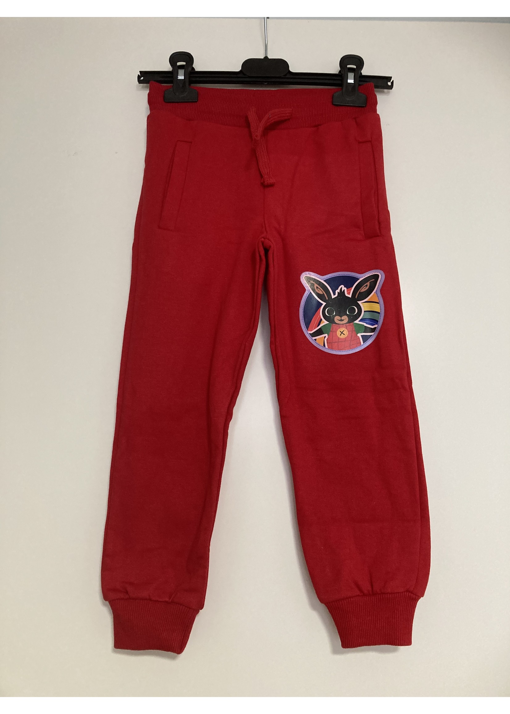 Bing Bunny Bing sweatpants from BING red