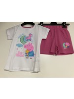 Peppa Pig  Pajamas Peppa Pig white-pink