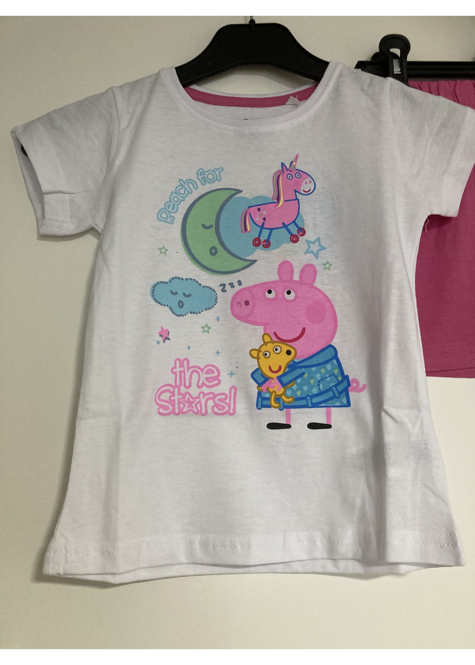 Peppa Pig  Peppa Pig pyjama van Peppa Pig wit-roze