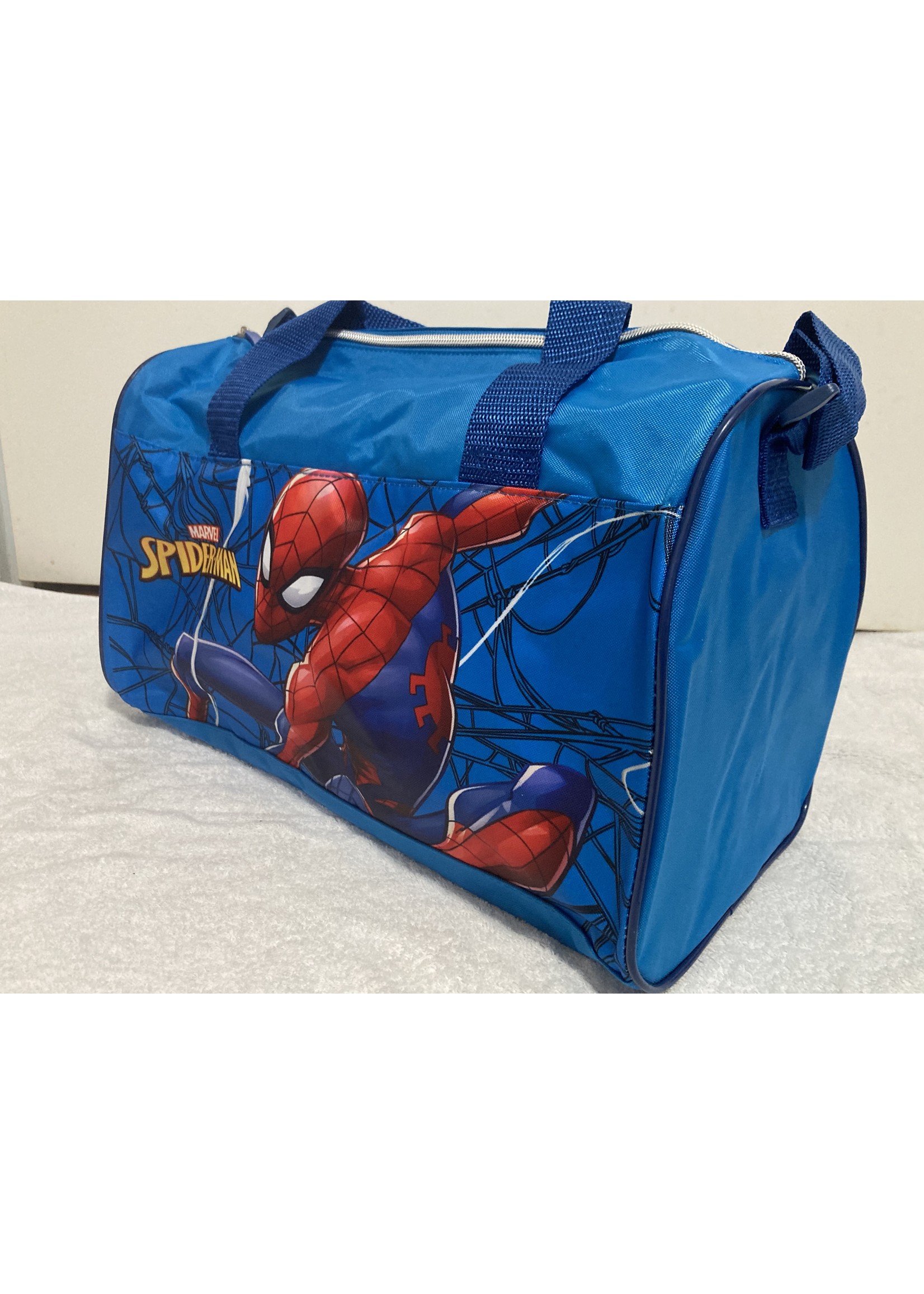 Marvel Spiderman sporttas van Marvel blauw