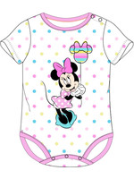 Disney baby Rompertje Minnie Mouse wit